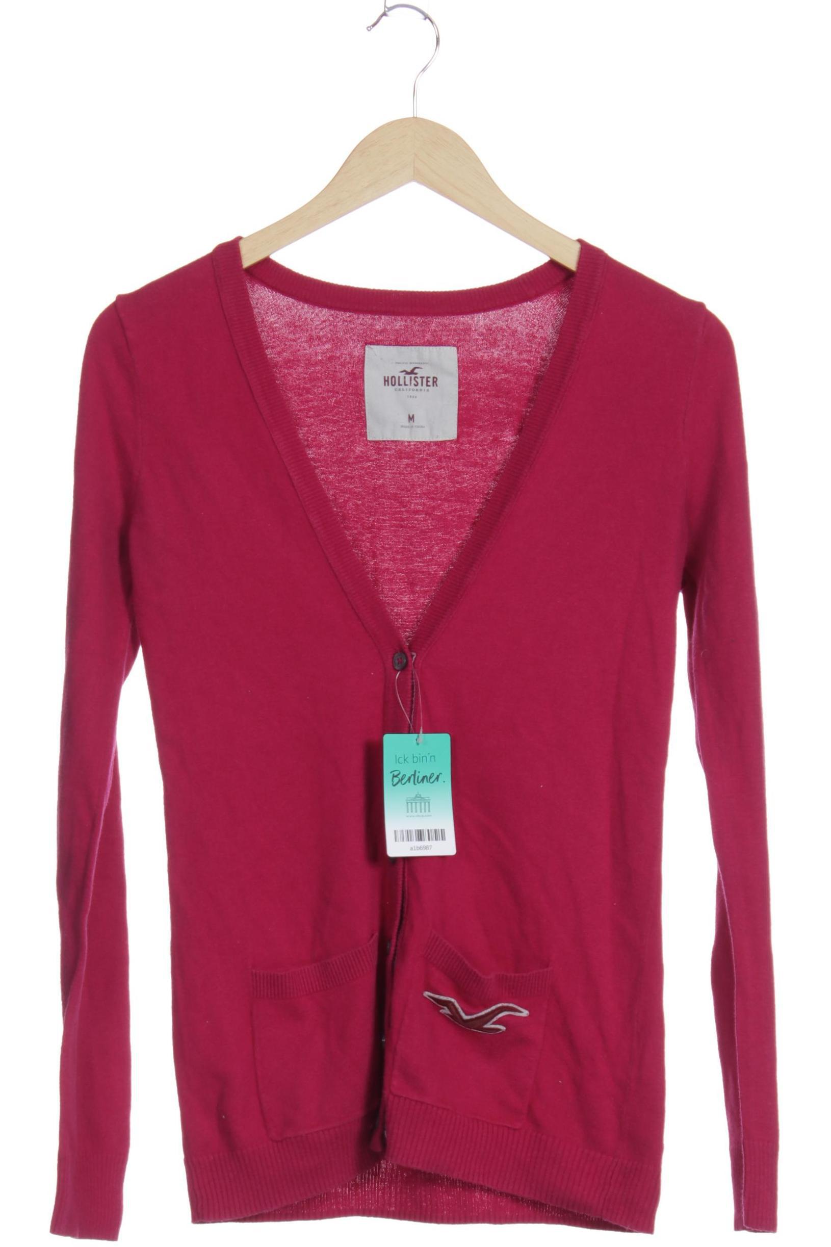 

Hollister Damen Strickjacke, pink, Gr.