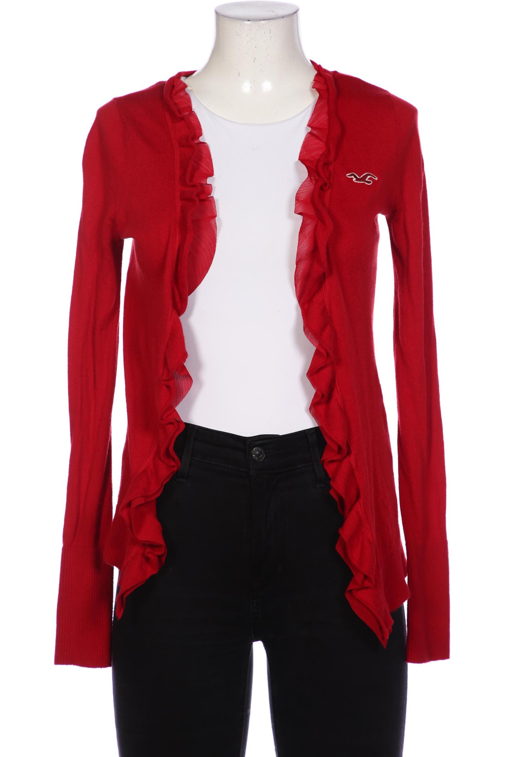 

Hollister Damen Strickjacke, rot, Gr. 42