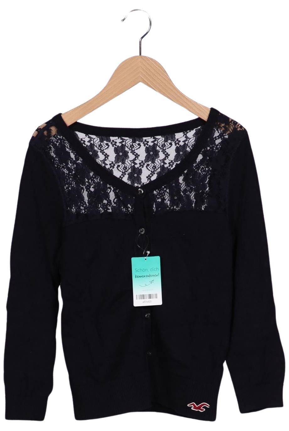 

Hollister Damen Strickjacke, marineblau, Gr. 38