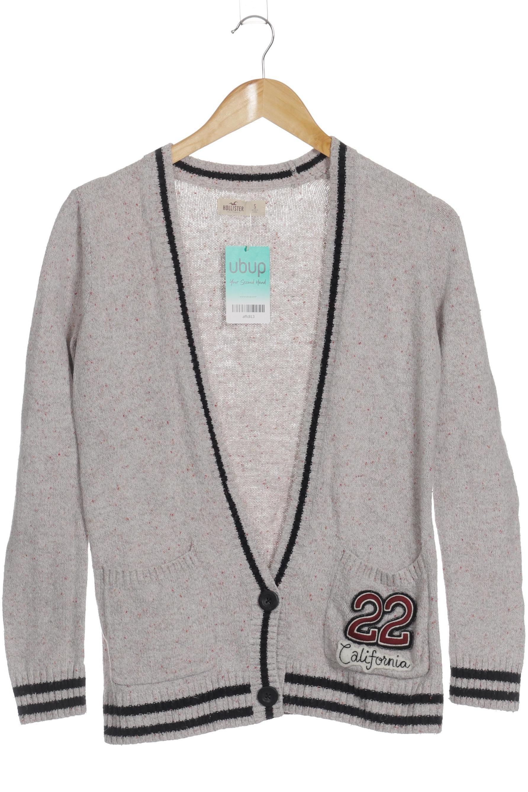 

Hollister Damen Strickjacke, grau, Gr.