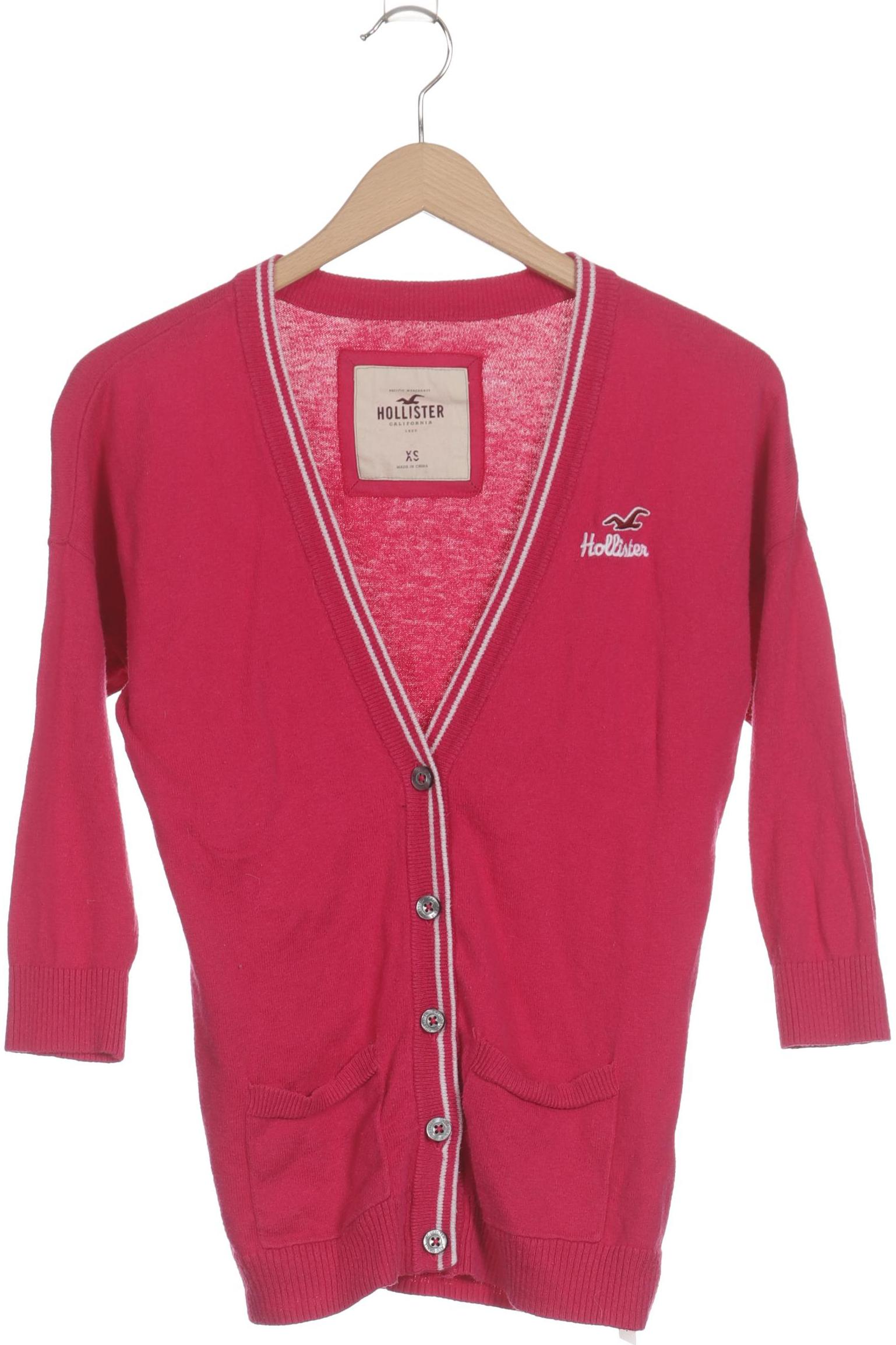 

Hollister Damen Strickjacke, pink, Gr. 34