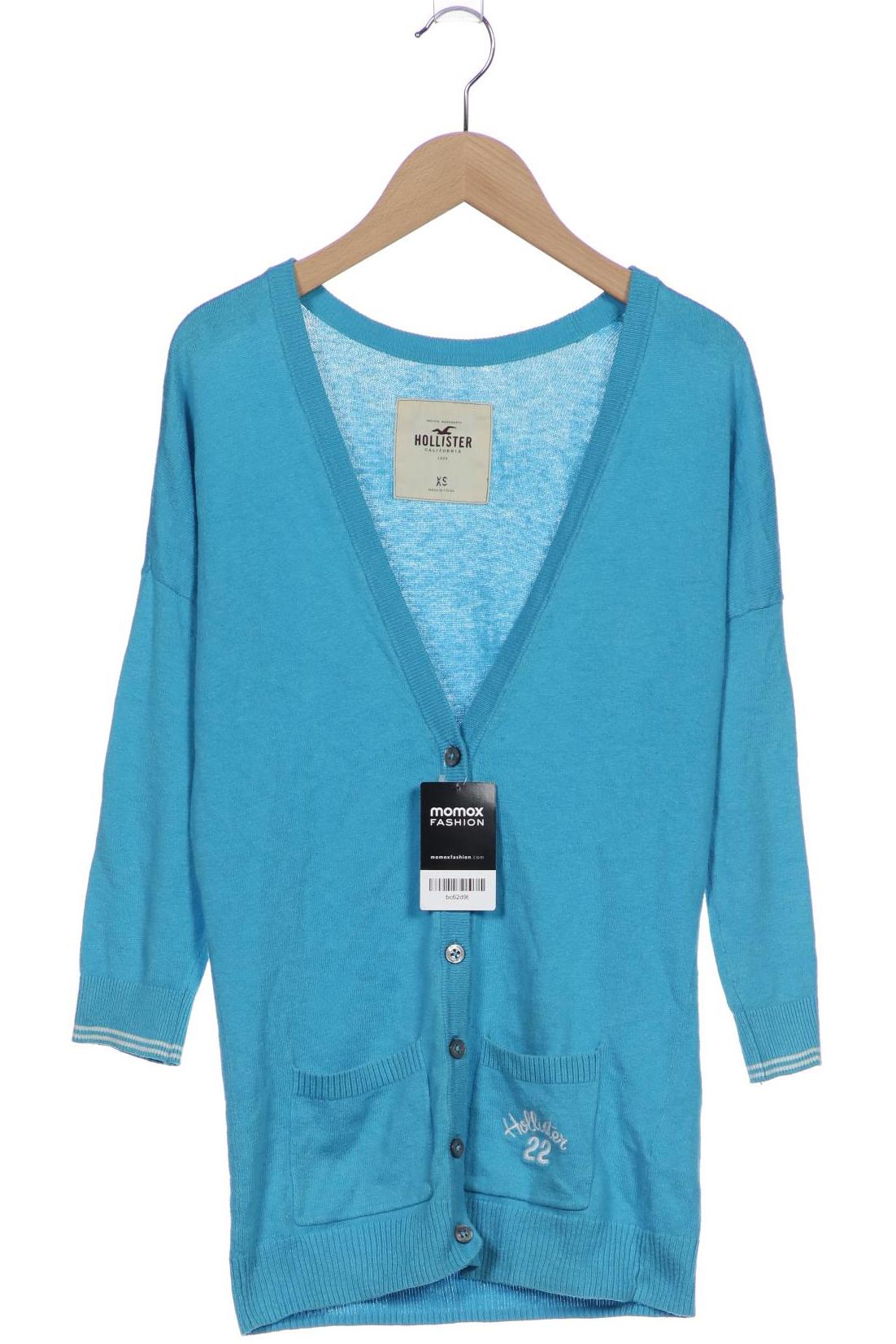 

Hollister Damen Strickjacke, blau, Gr. 34