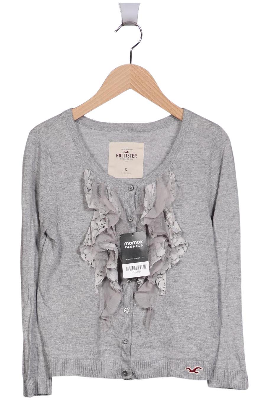 

Hollister Damen Strickjacke, grau, Gr. 36