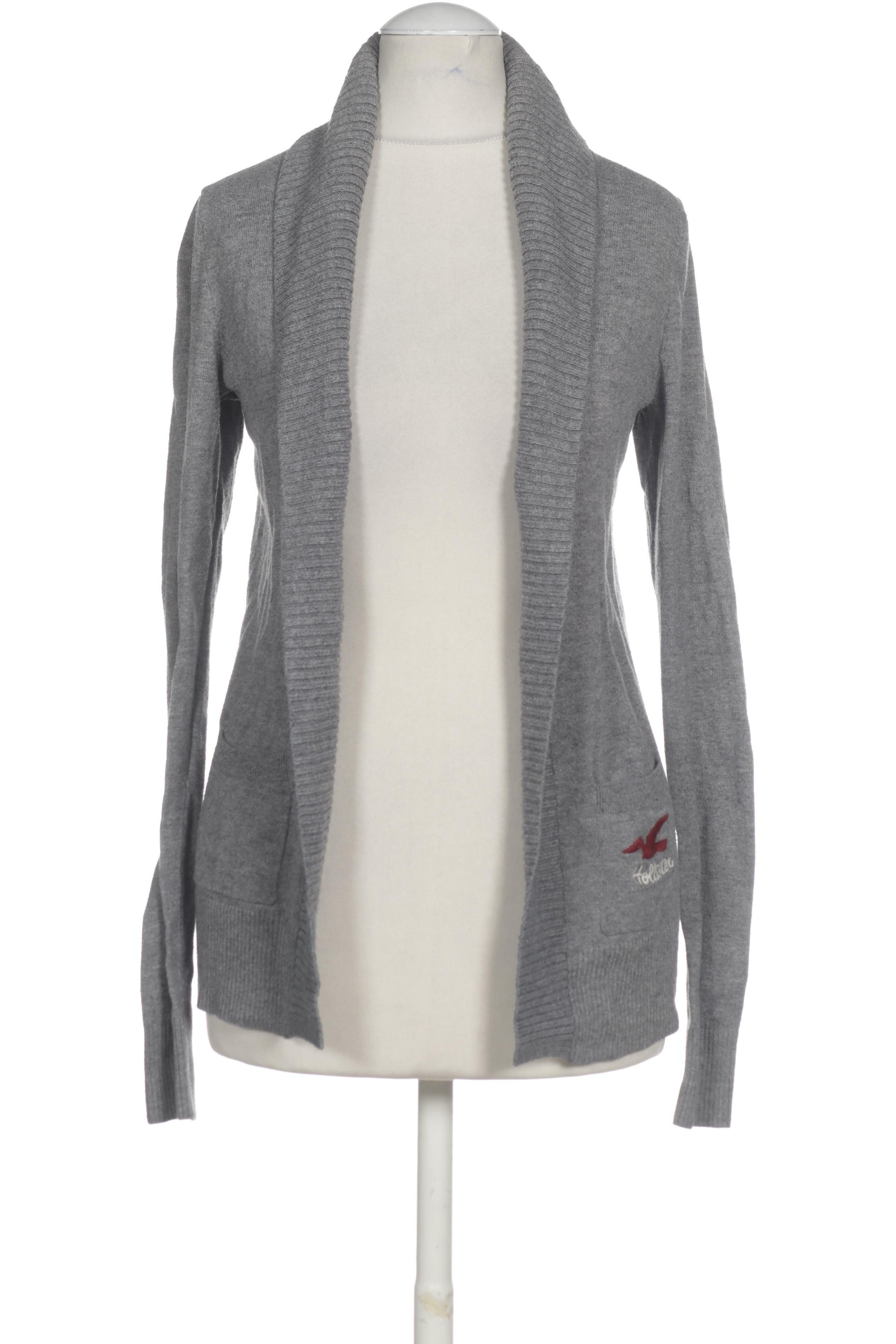 

Hollister Damen Strickjacke, grau, Gr. 34