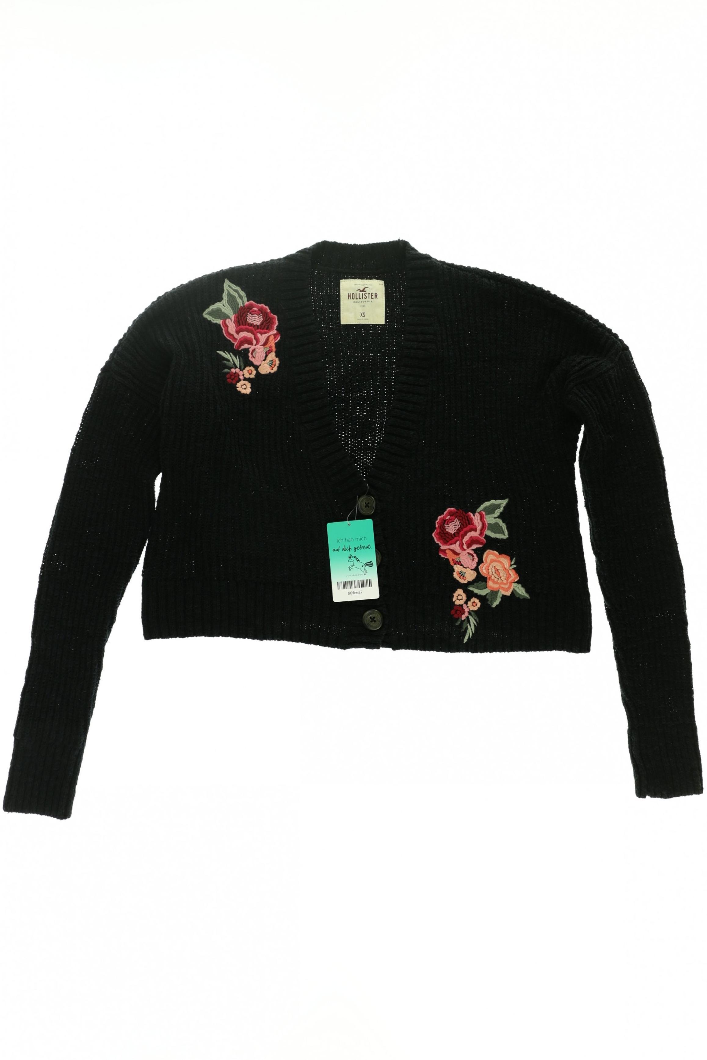 

Hollister Damen Strickjacke, schwarz, Gr.