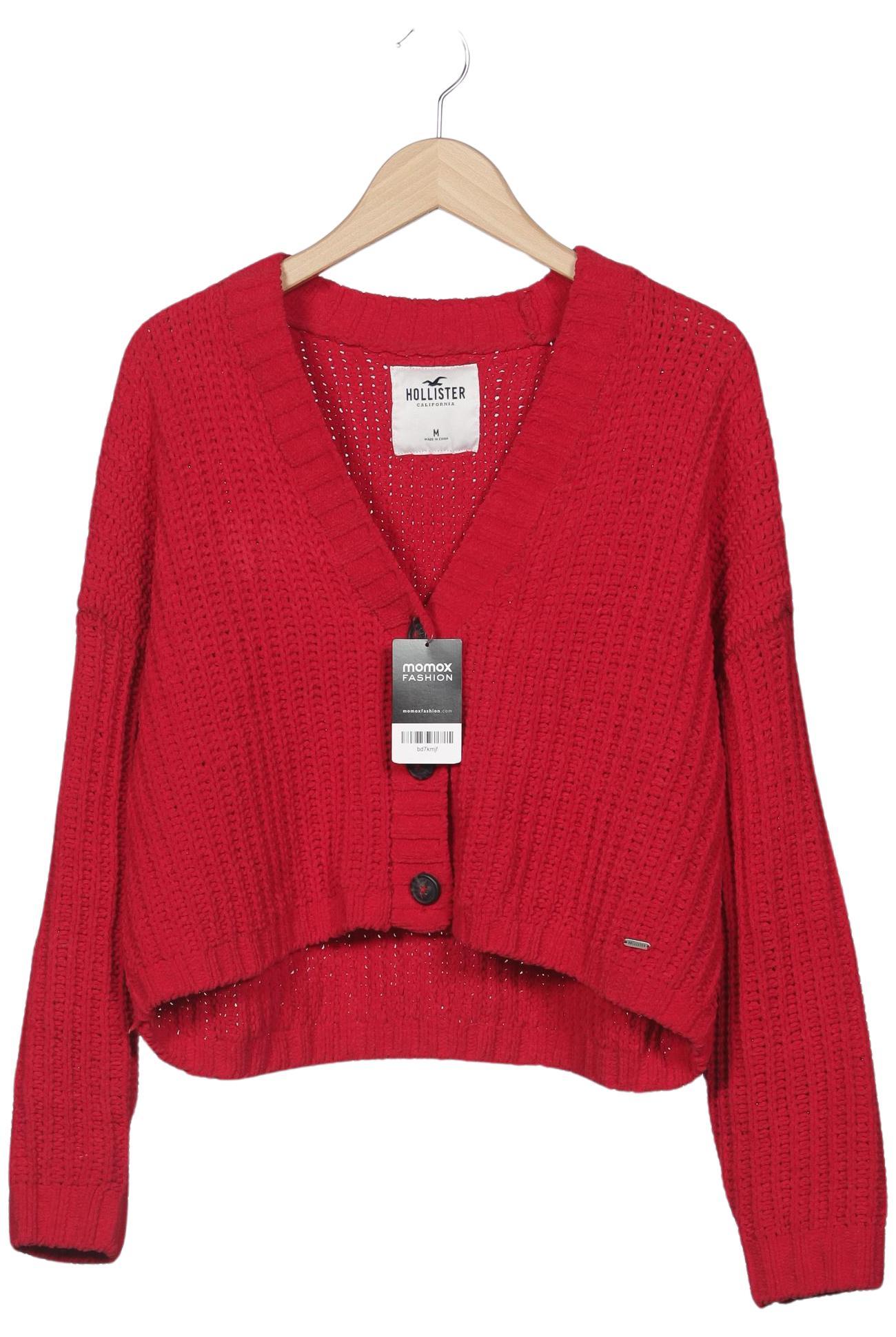 

Hollister Damen Strickjacke, rot, Gr. 38