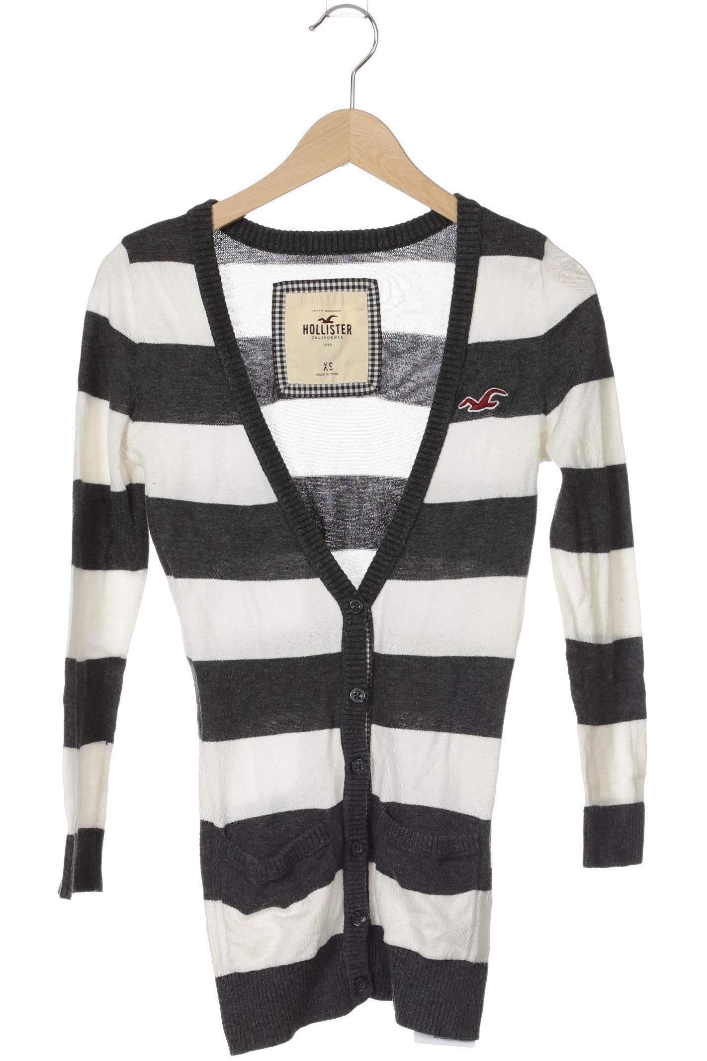 

Hollister Damen Strickjacke, grau, Gr.