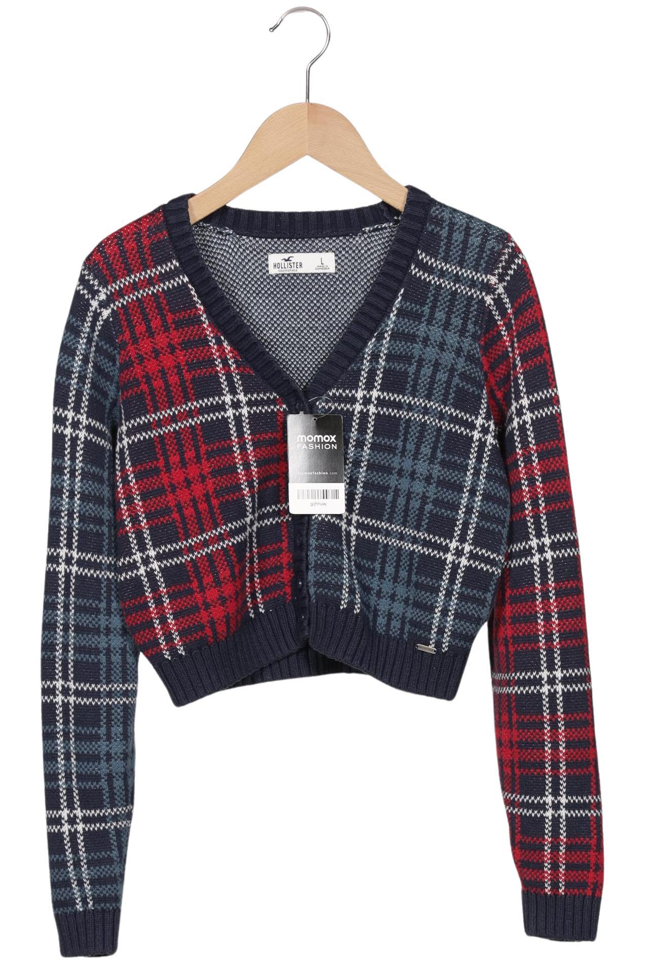 

Hollister Damen Strickjacke, mehrfarbig, Gr. 42