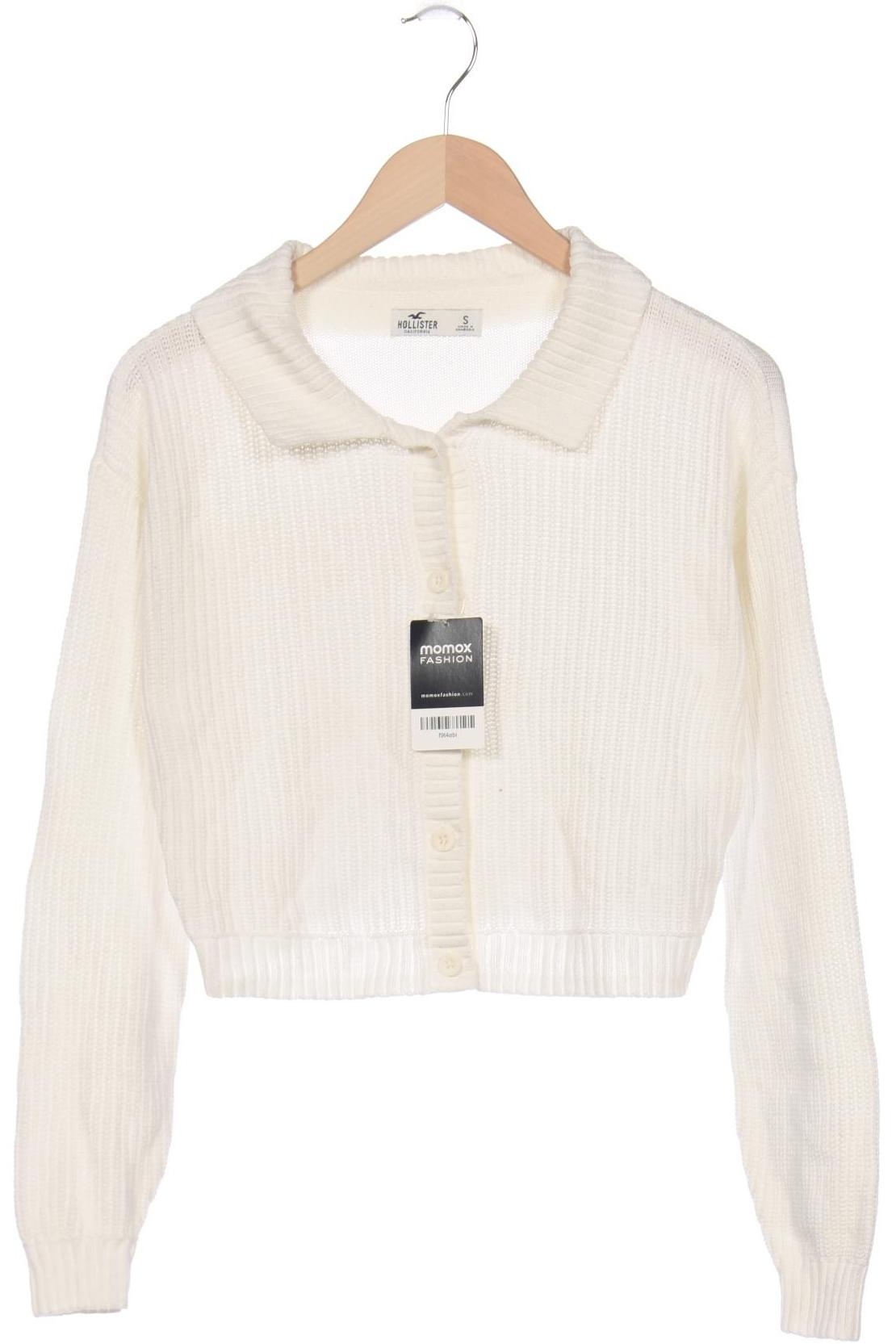 

Hollister Damen Strickjacke, cremeweiß, Gr. 36