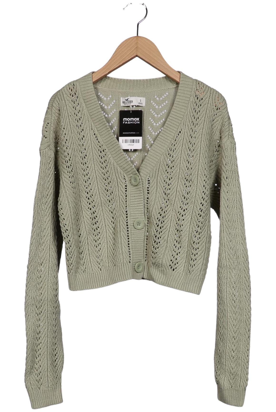 

Hollister Damen Strickjacke, hellgrün, Gr. 36