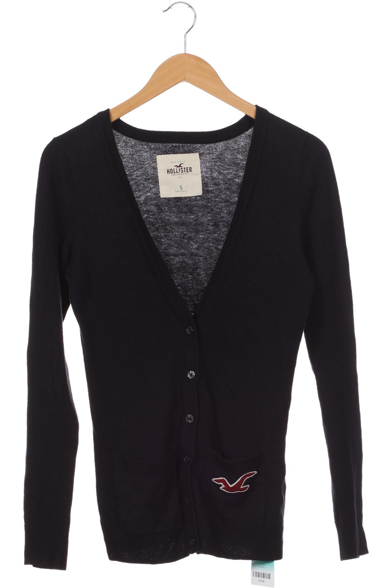 

Hollister Damen Strickjacke, marineblau, Gr. 36
