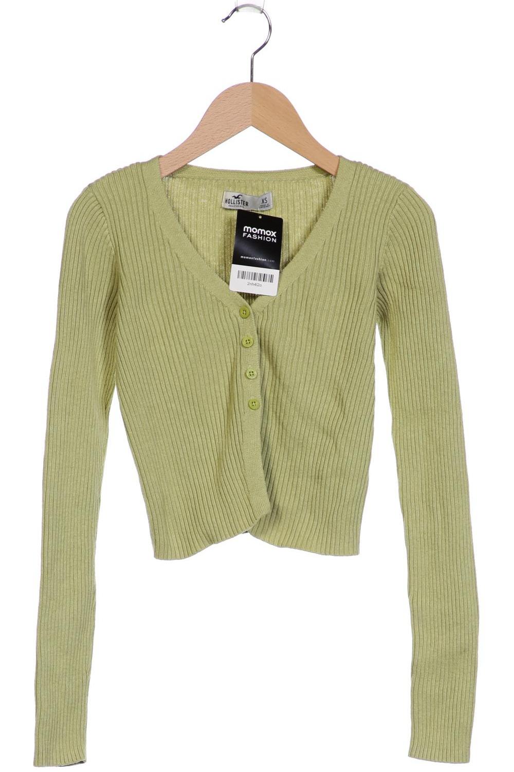 

Hollister Damen Strickjacke, grün, Gr. 34