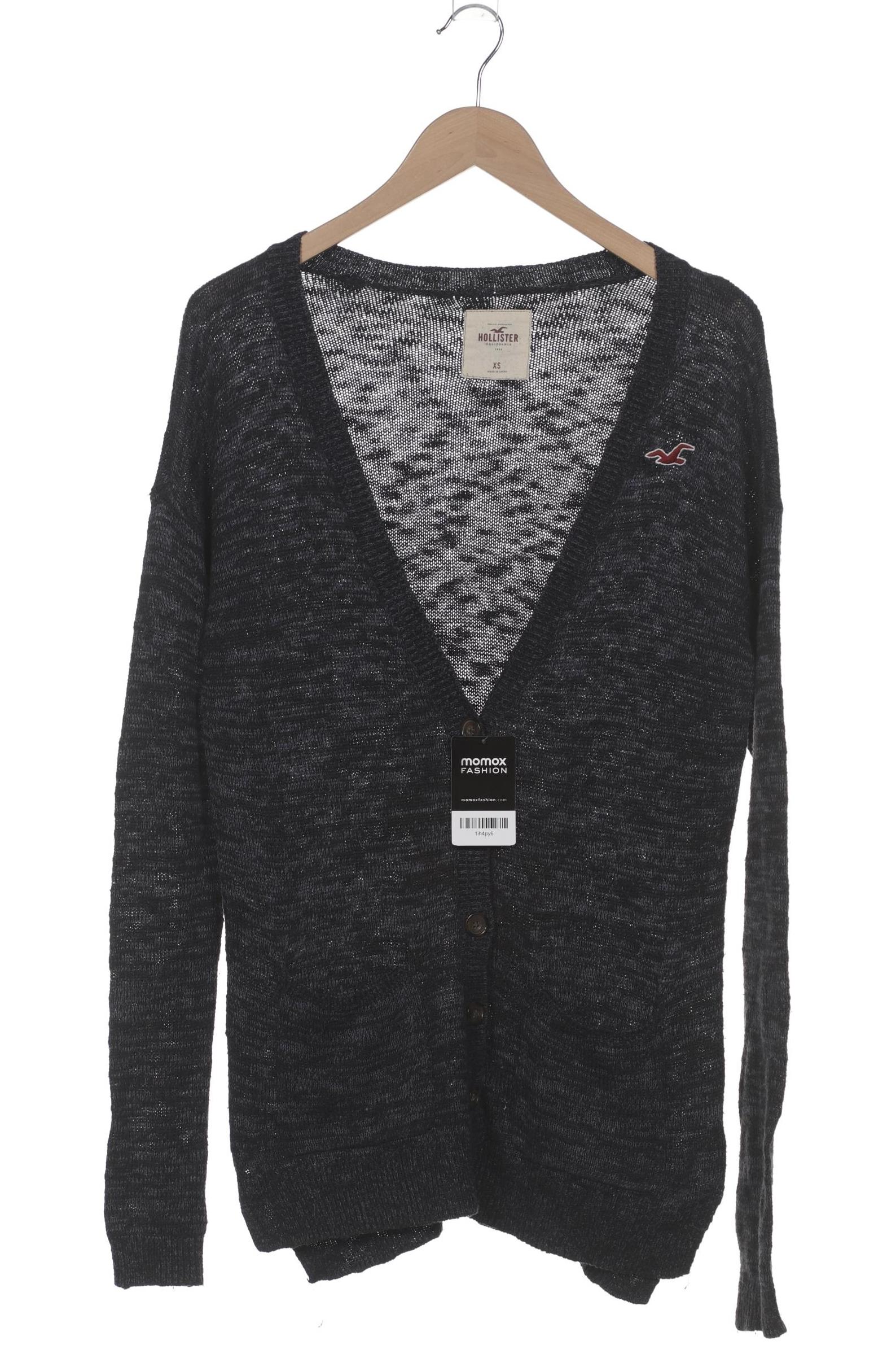 

Hollister Damen Strickjacke, marineblau, Gr. 34