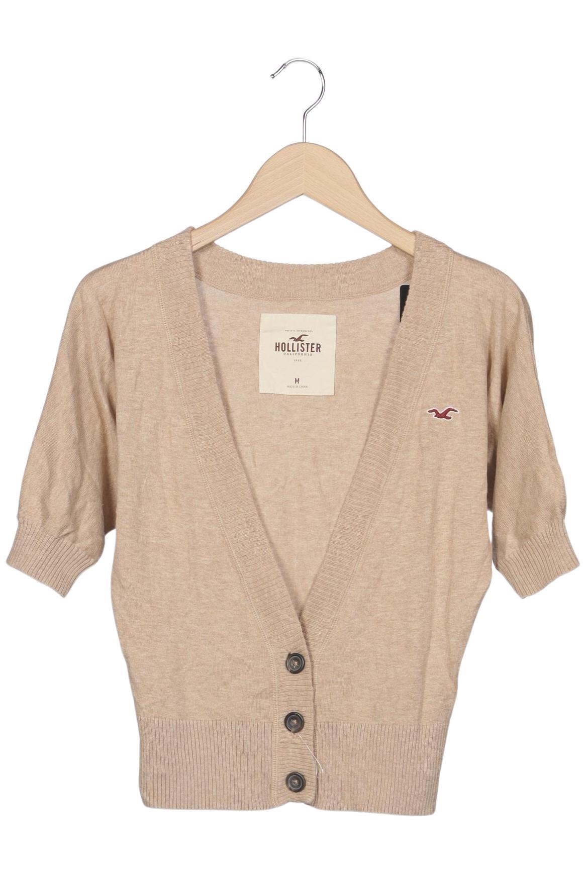 

Hollister Damen Strickjacke, beige, Gr. 38