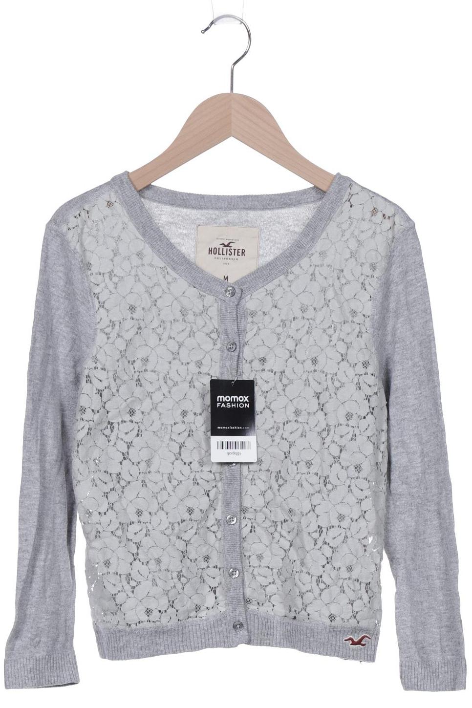 

Hollister Damen Strickjacke, grau, Gr. 38