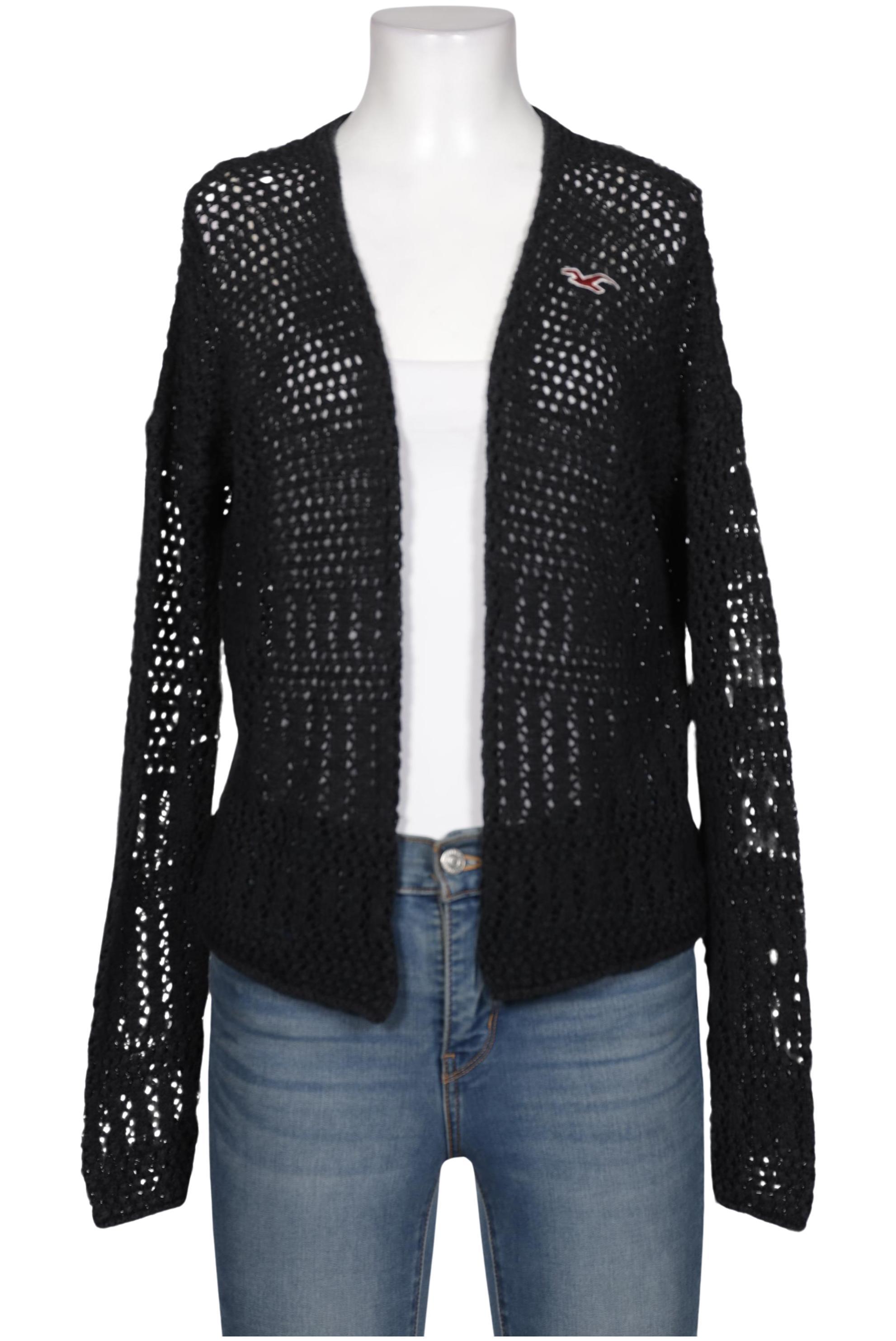 

Hollister Damen Strickjacke, schwarz, Gr. 36