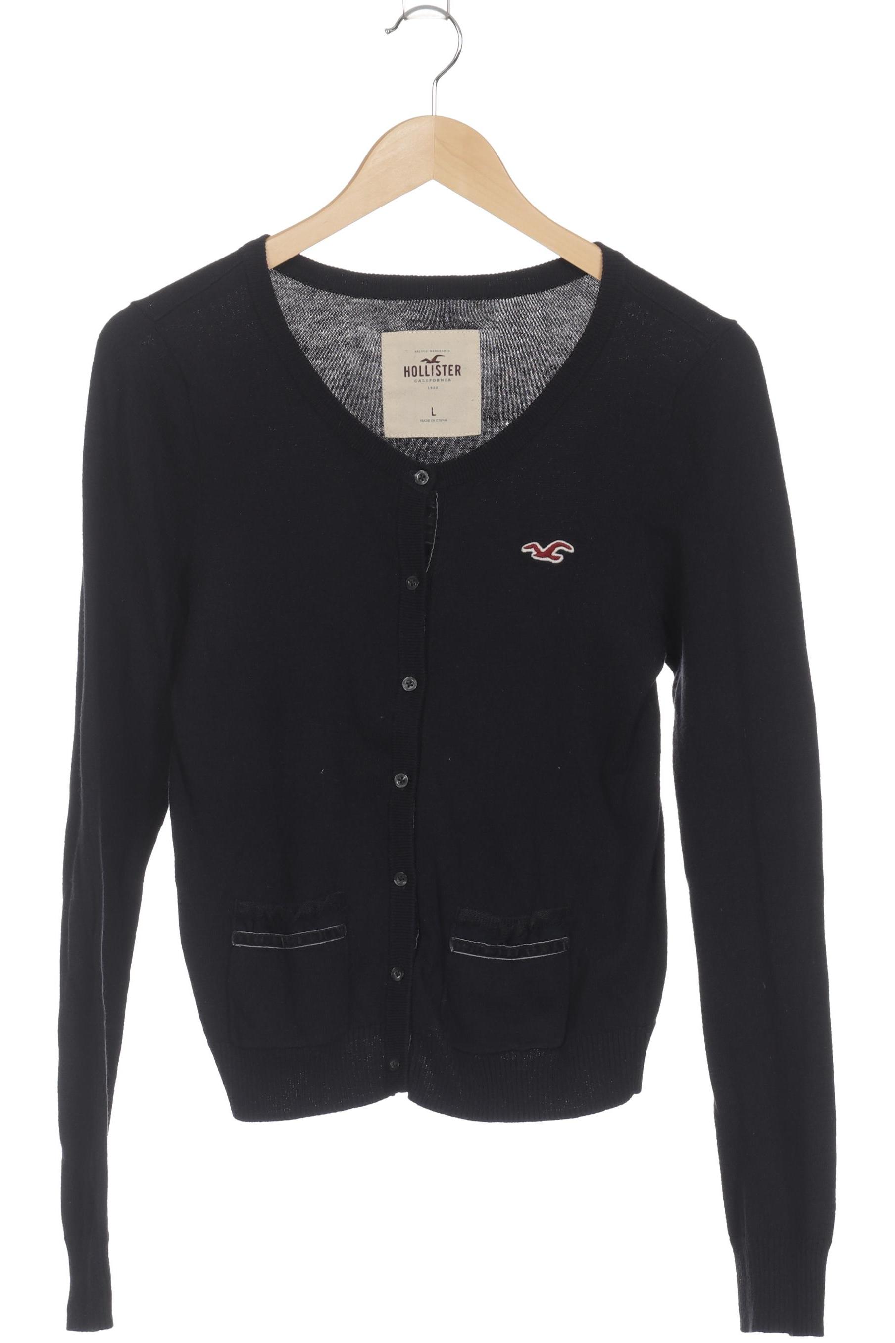 

Hollister Damen Strickjacke, blau, Gr. 42