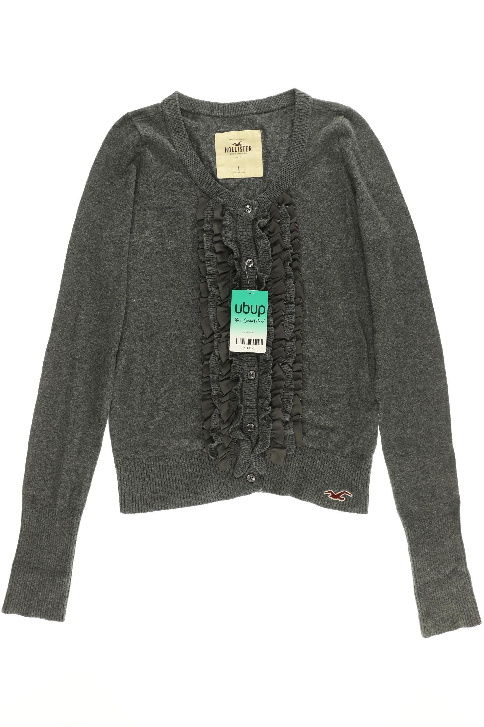 

Hollister Damen Strickjacke, grau, Gr.