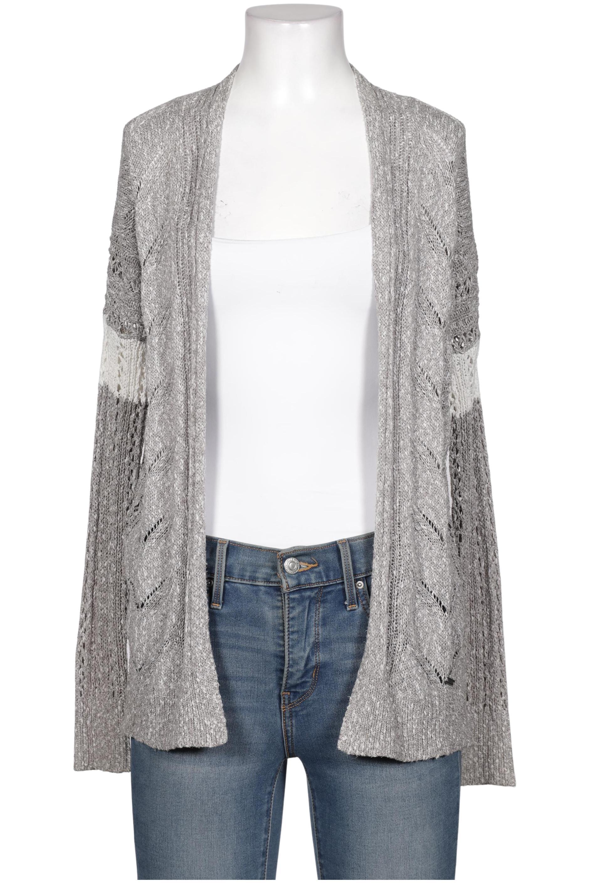 

Hollister Damen Strickjacke, grau, Gr. 34