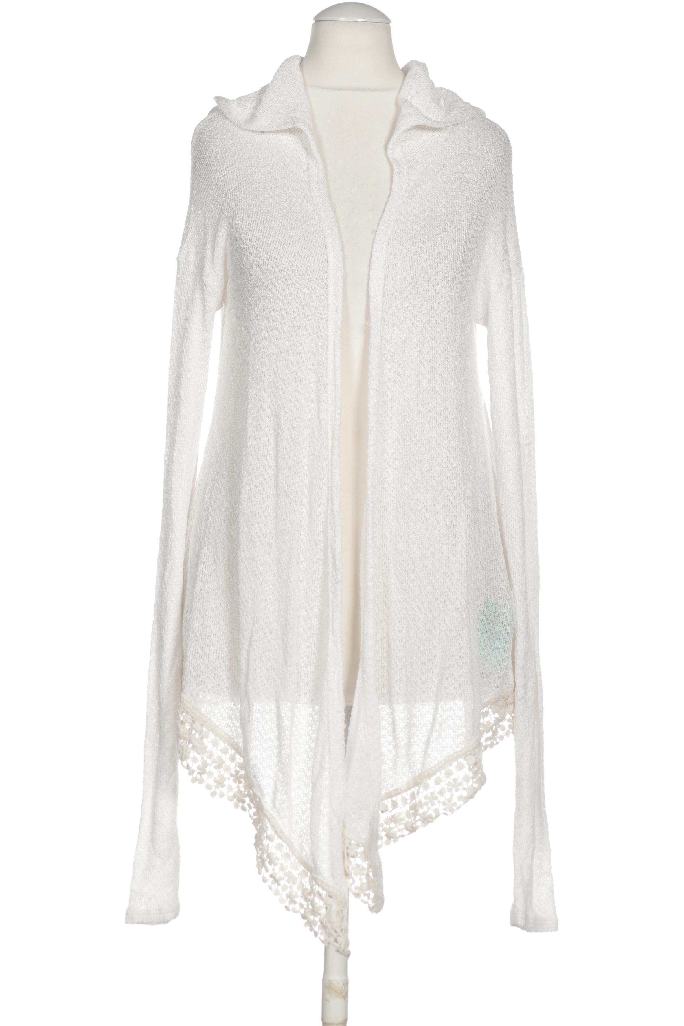 

Hollister Damen Strickjacke, weiß, Gr.