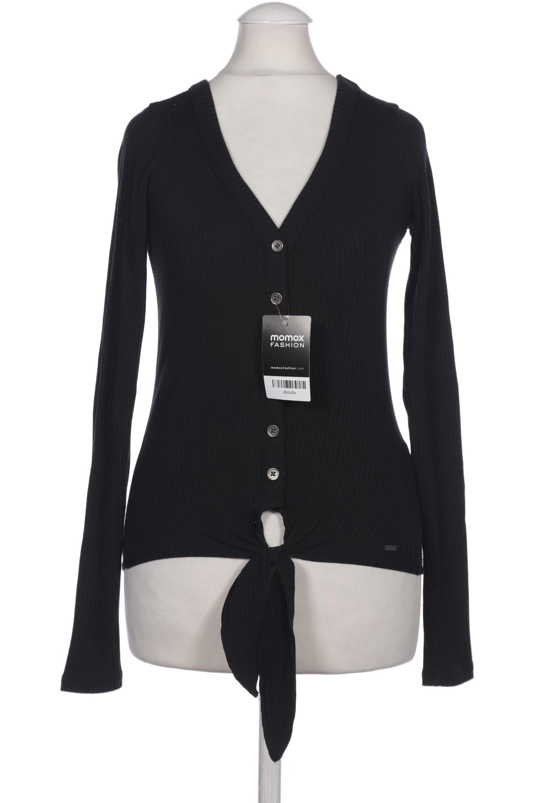 

Hollister Damen Strickjacke, schwarz
