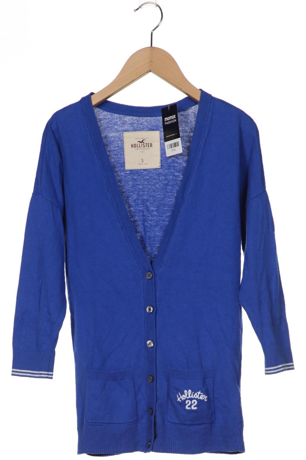 

Hollister Damen Strickjacke, blau