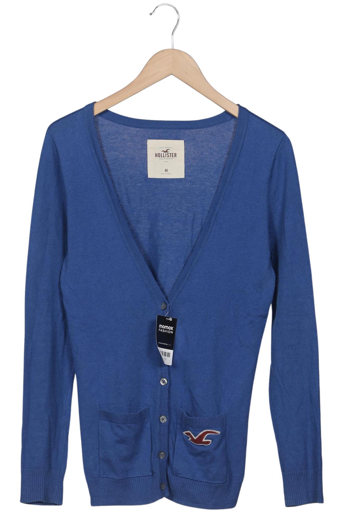 

Hollister Damen Strickjacke, blau, Gr. 38