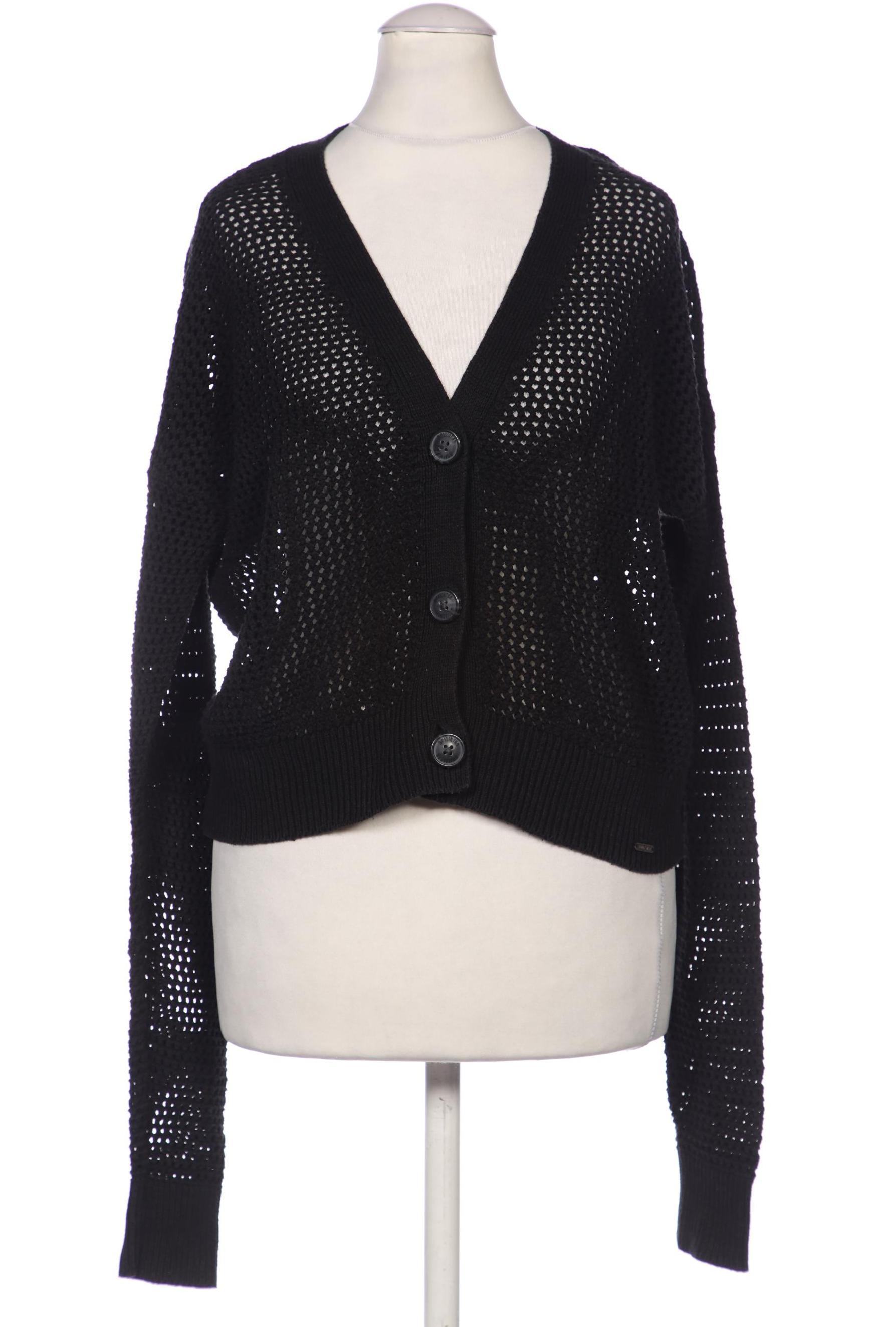 

Hollister Damen Strickjacke, schwarz, Gr. 34