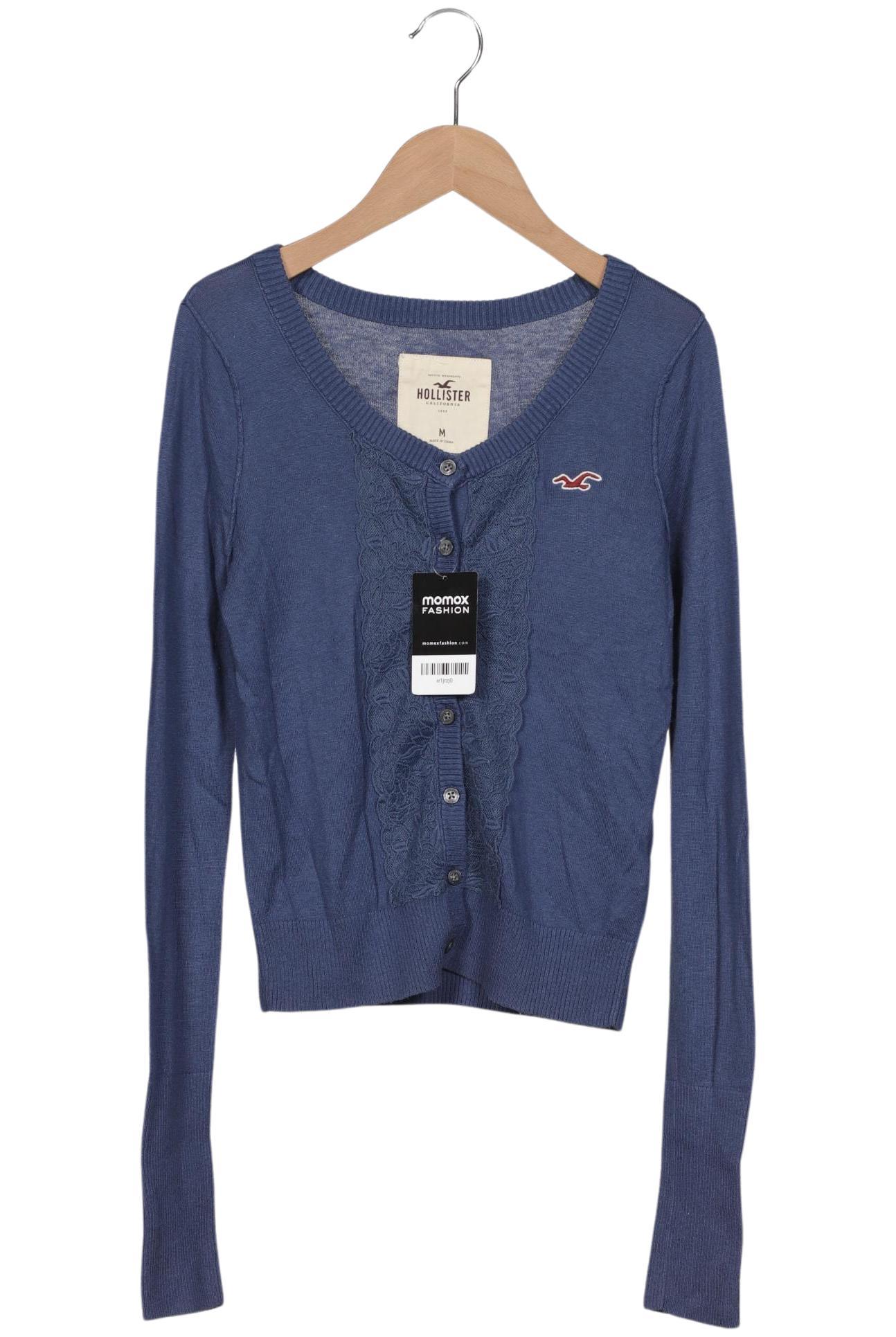 

Hollister Damen Strickjacke, marineblau, Gr. 38
