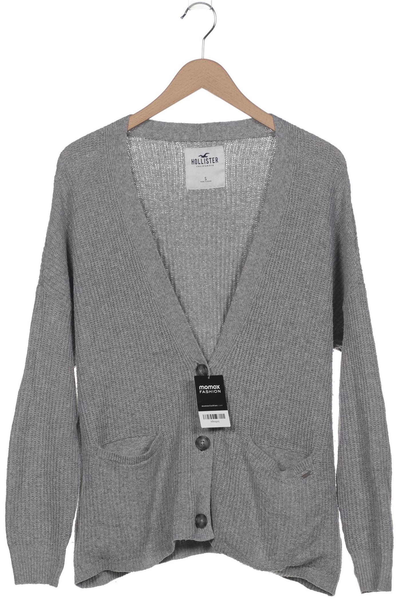 

Hollister Damen Strickjacke, grau, Gr. 36