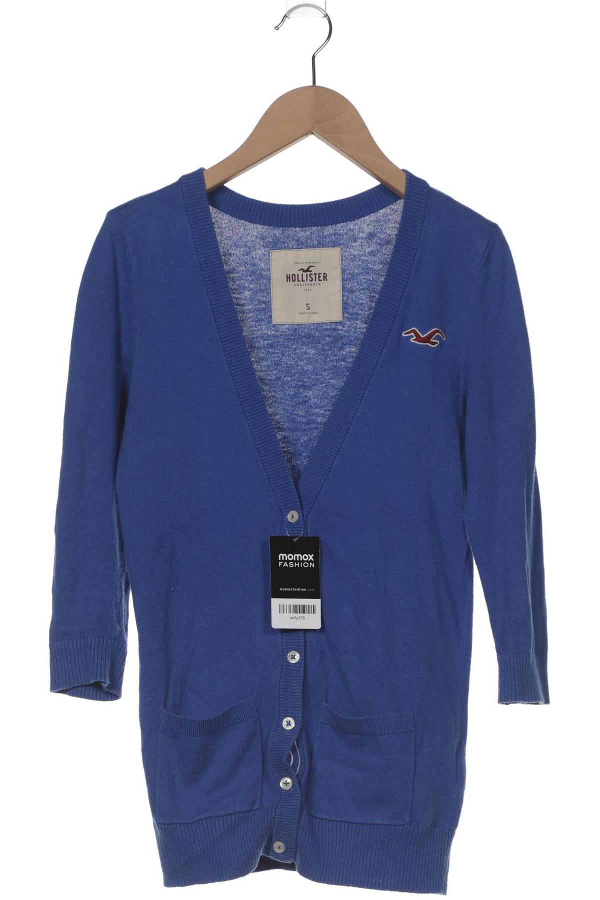 

Hollister Damen Strickjacke, blau, Gr. 36
