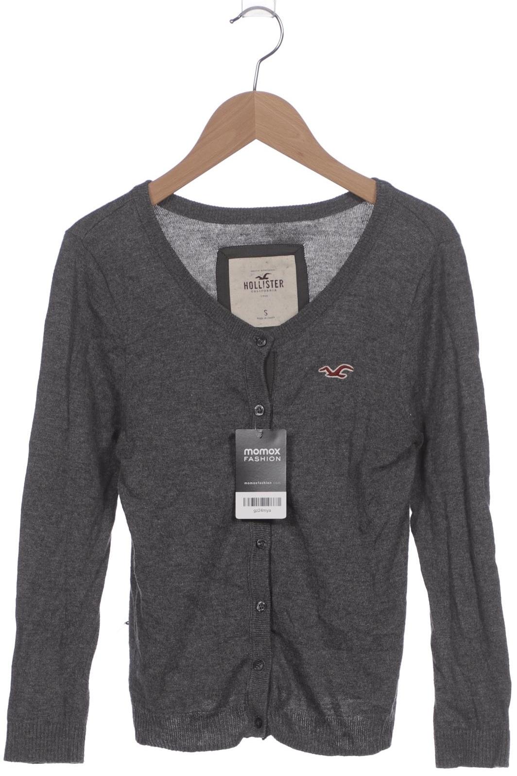 

Hollister Damen Strickjacke, grau, Gr. 36