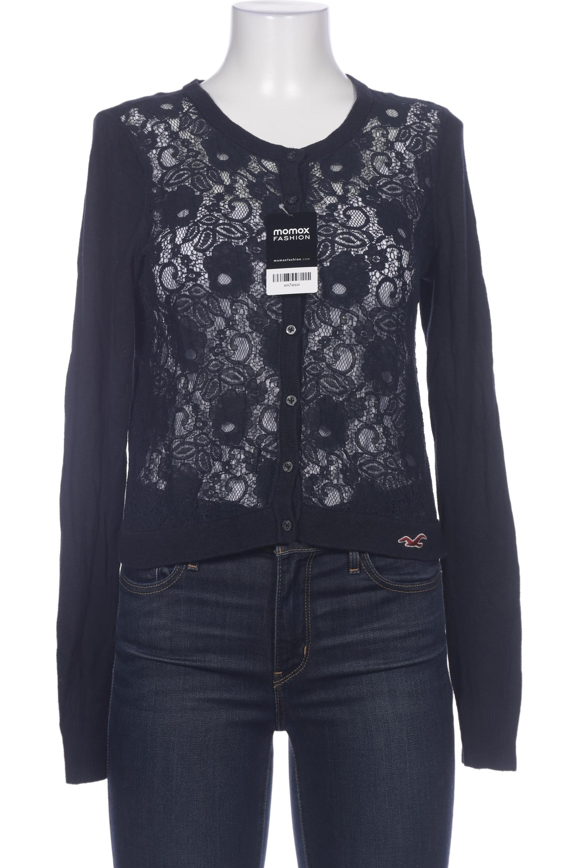 

Hollister Damen Strickjacke, marineblau, Gr. 42
