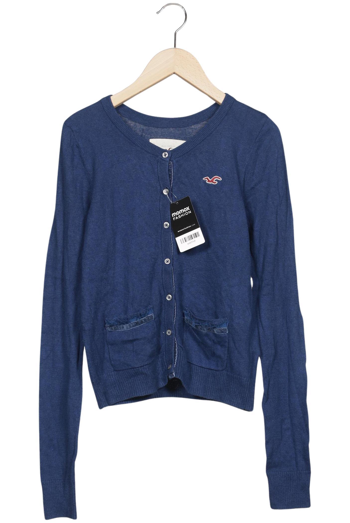 

Hollister Damen Strickjacke, marineblau, Gr. 38