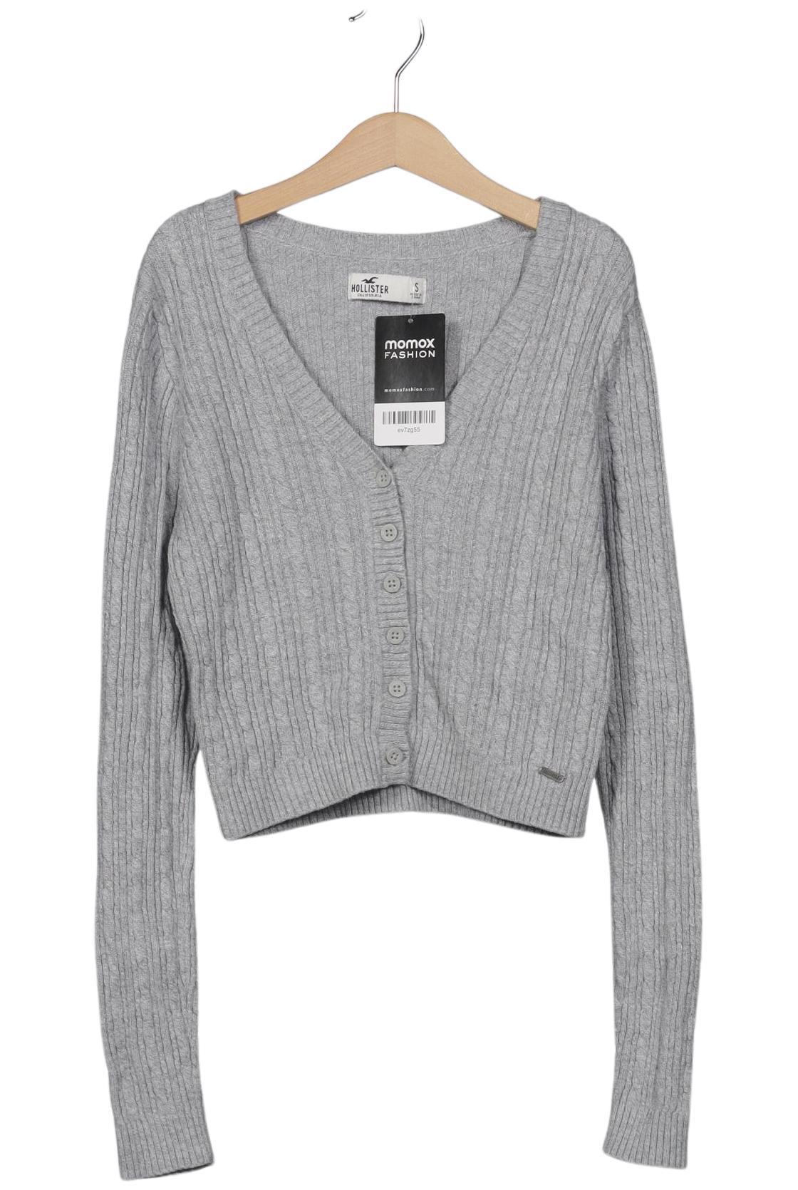 

Hollister Damen Strickjacke, grau, Gr. 36