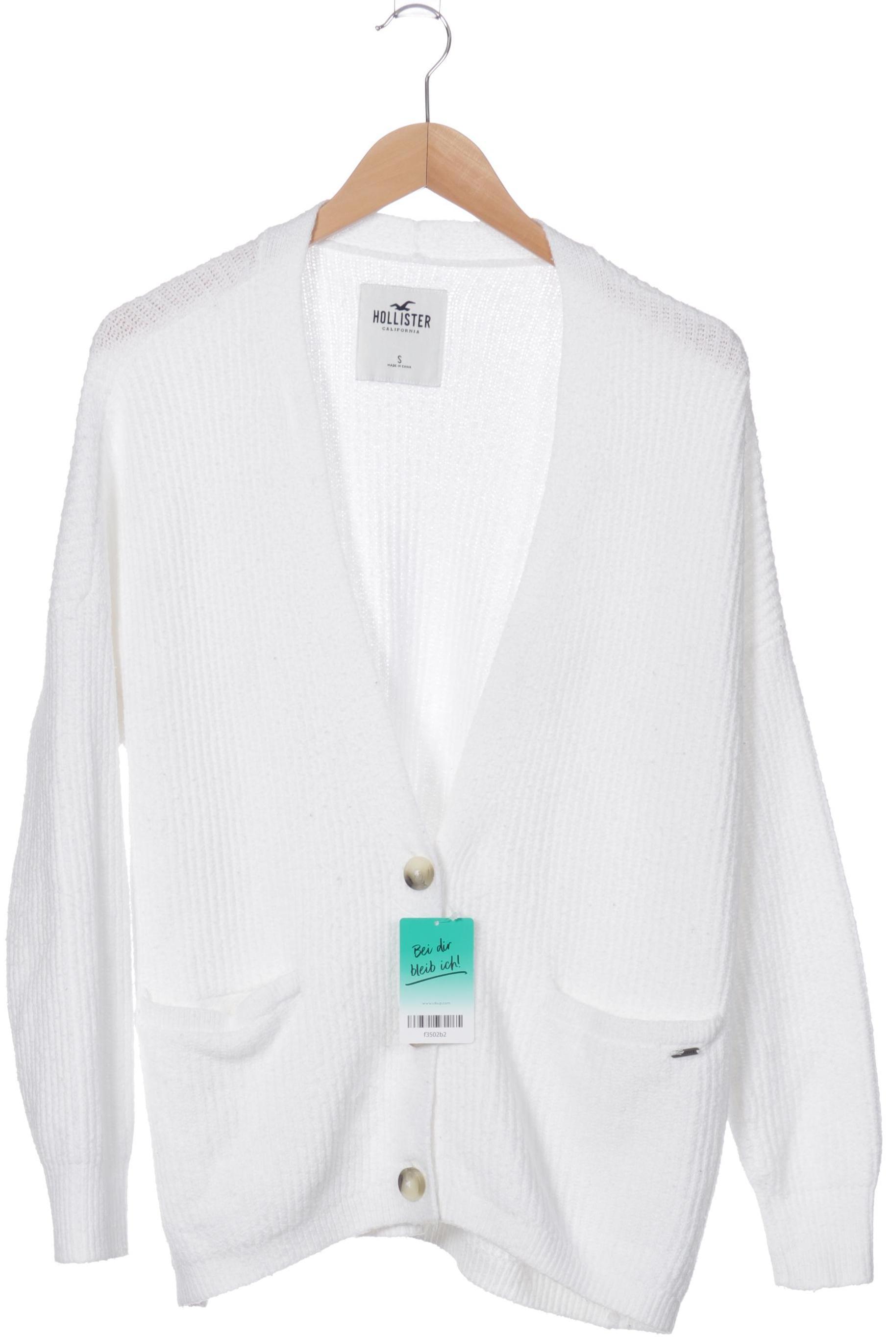 

Hollister Damen Strickjacke, weiß, Gr.