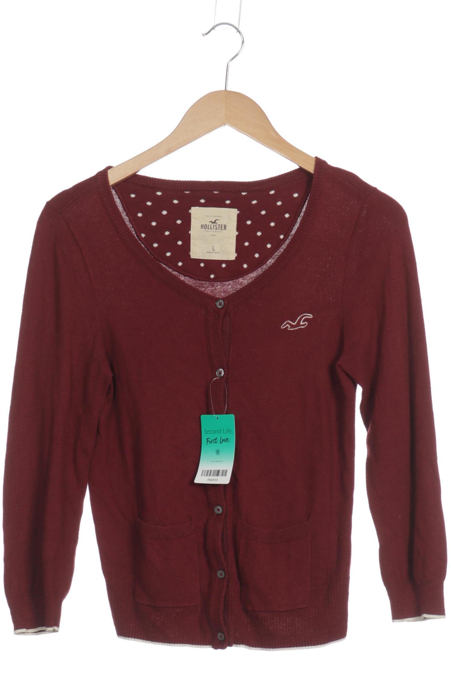 

Hollister Damen Strickjacke, rot, Gr.