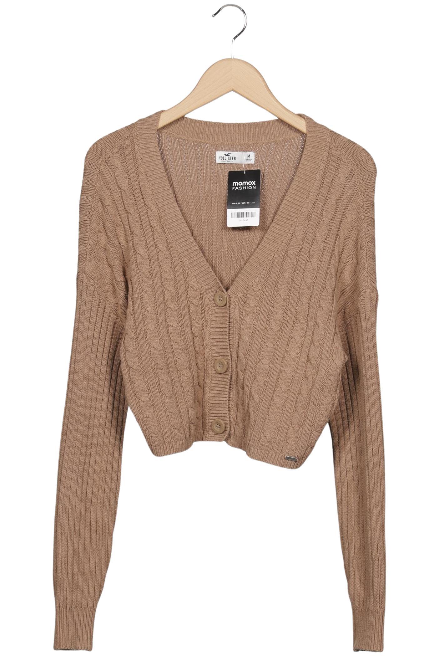 

Hollister Damen Strickjacke, beige, Gr. 38