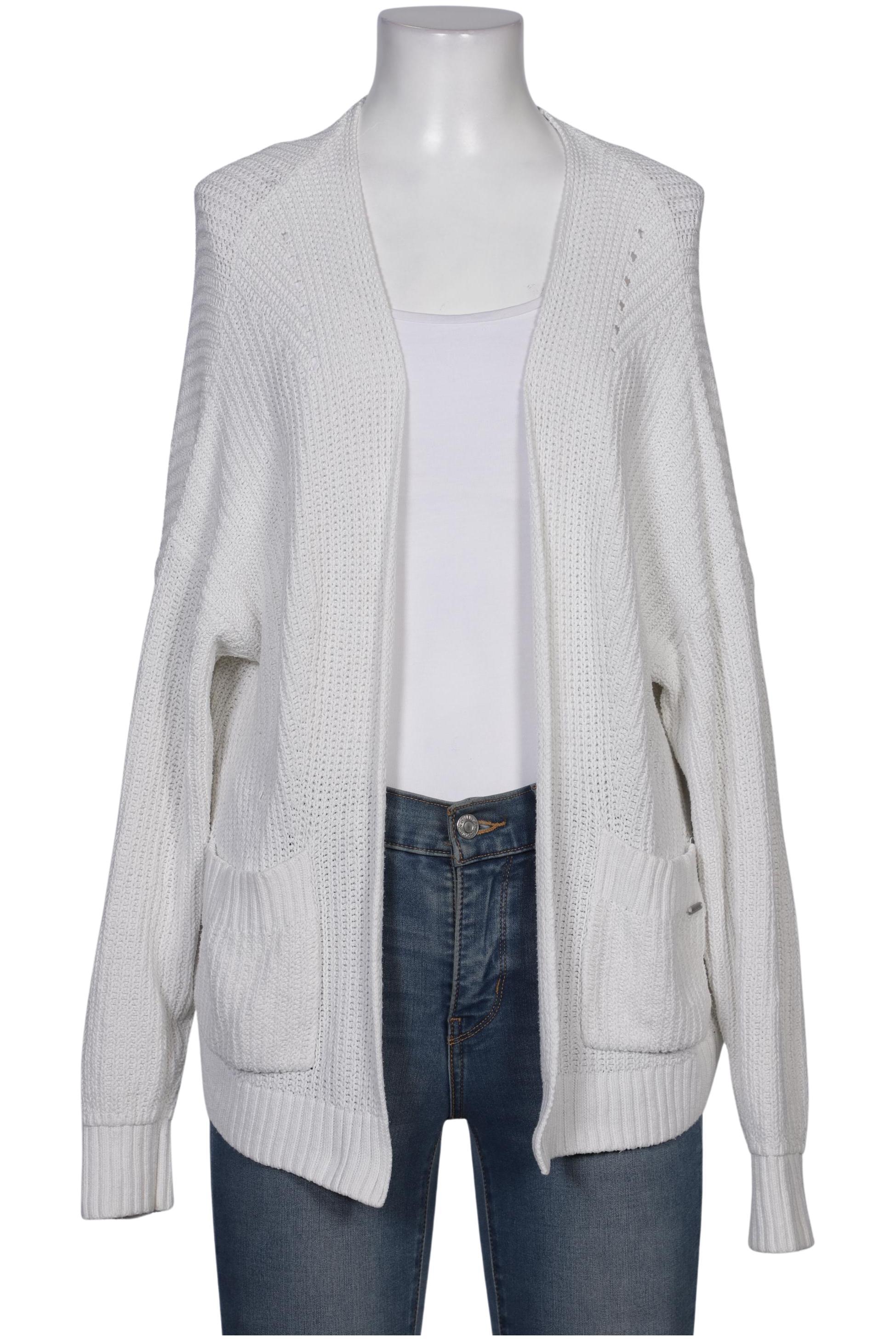 

Hollister Damen Strickjacke, weiß, Gr. 36