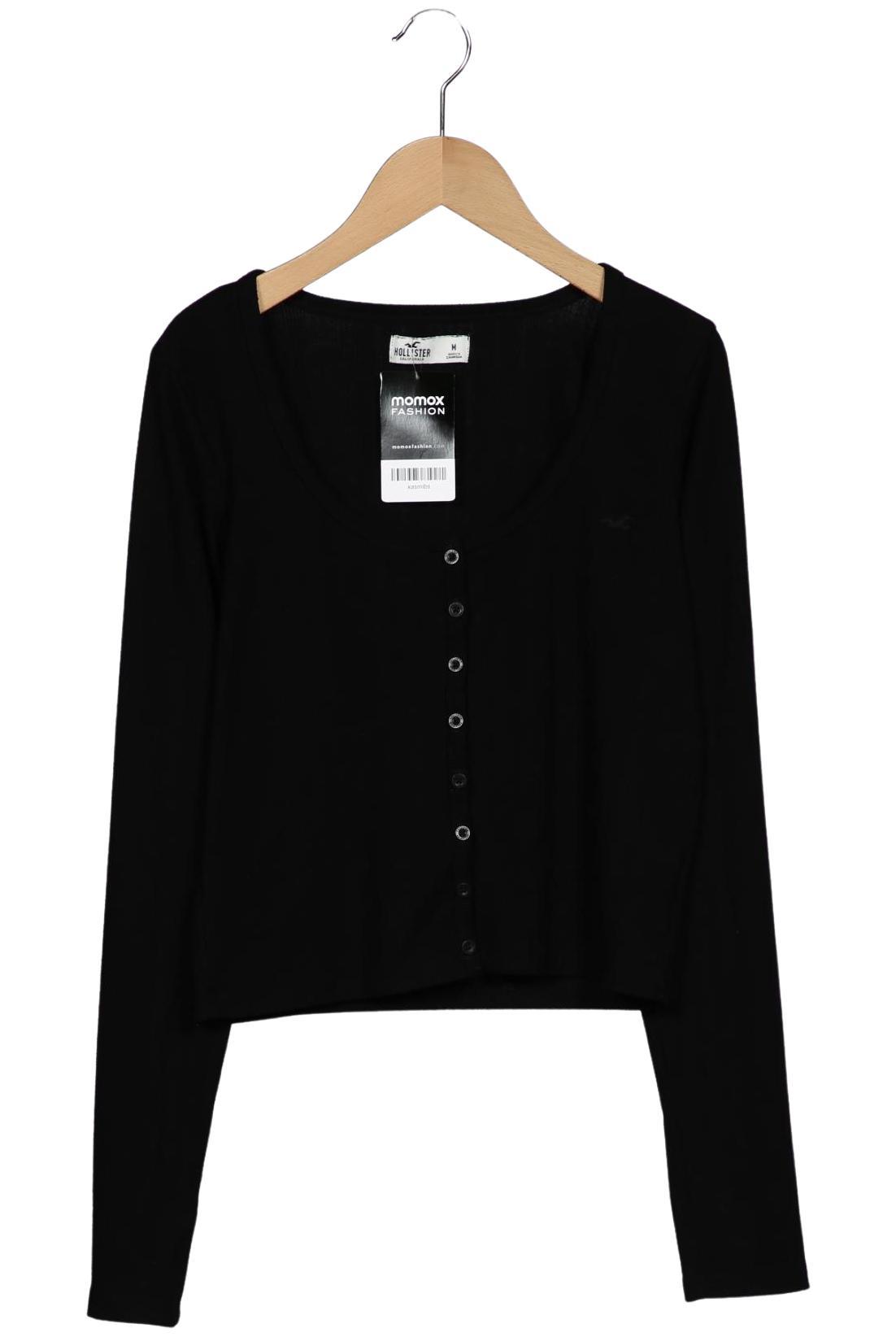 

Hollister Damen Strickjacke, schwarz, Gr. 38