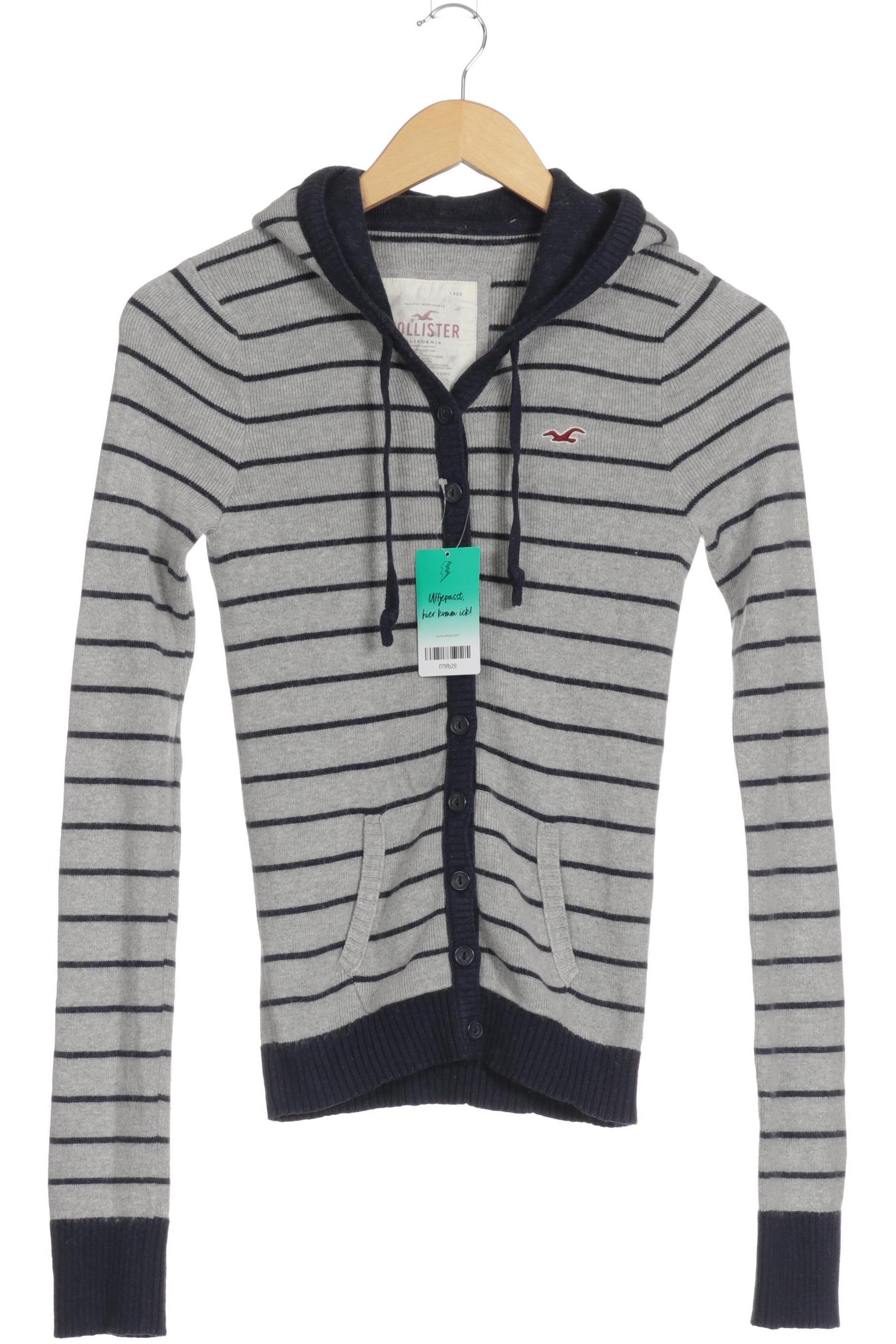 

Hollister Damen Strickjacke, blau, Gr.