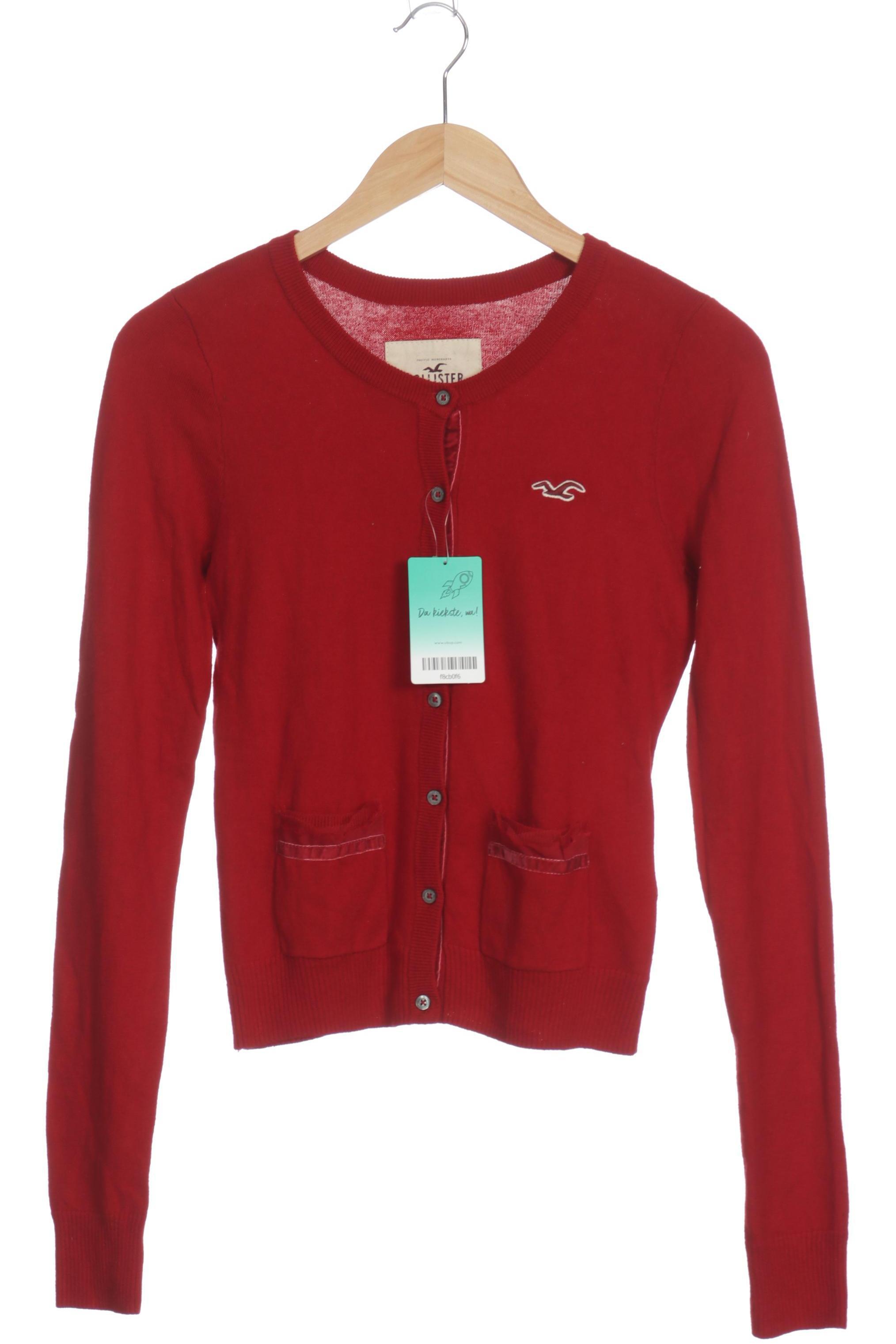 

Hollister Damen Strickjacke, rot, Gr.