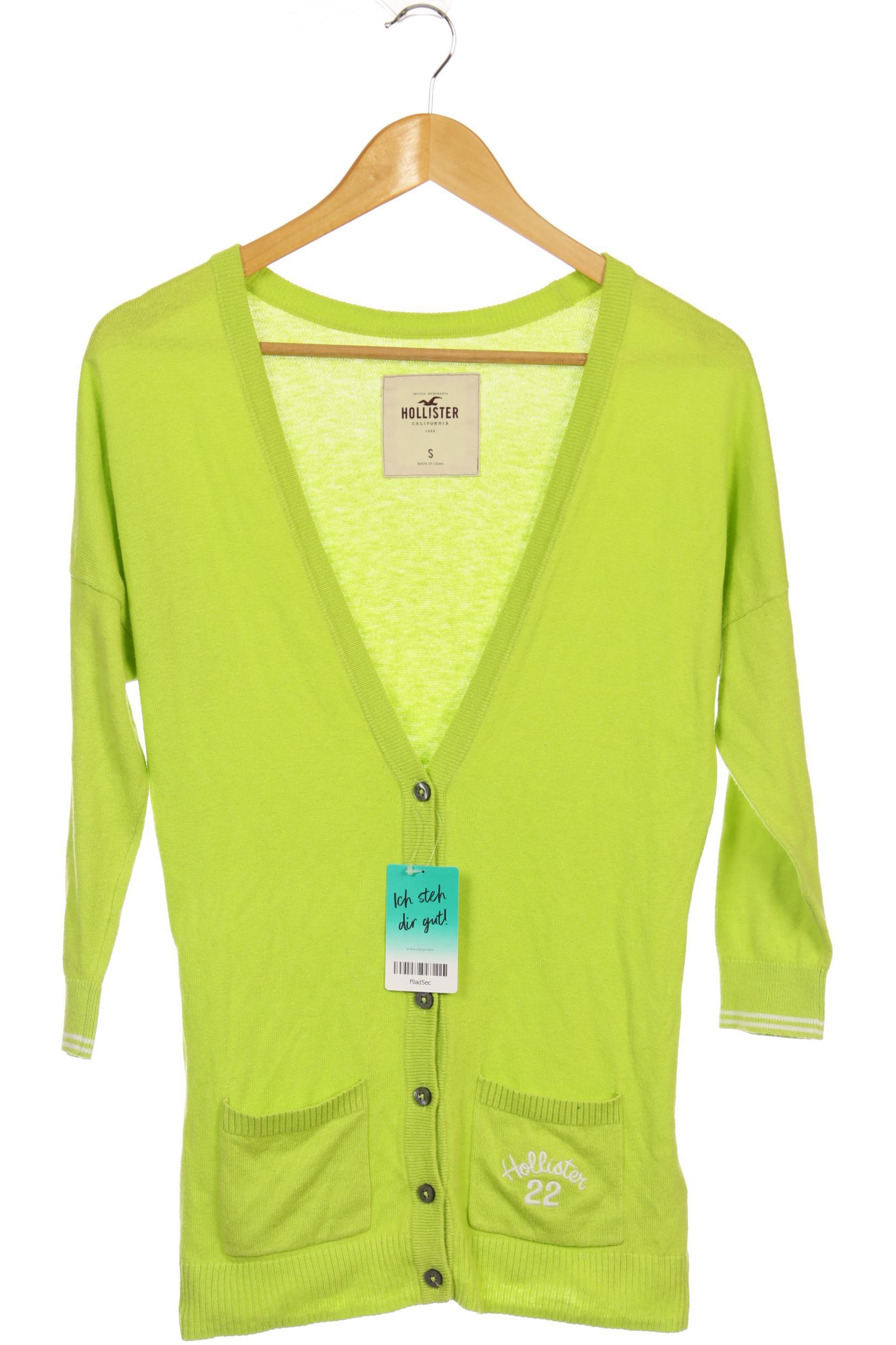 

Hollister Damen Strickjacke, gelb, Gr.