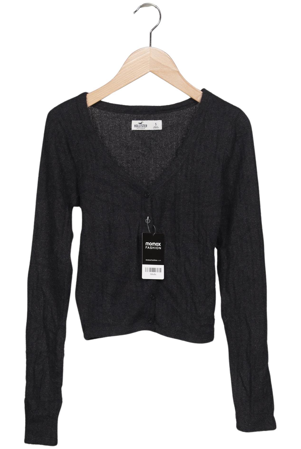 

Hollister Damen Strickjacke, schwarz, Gr. 36