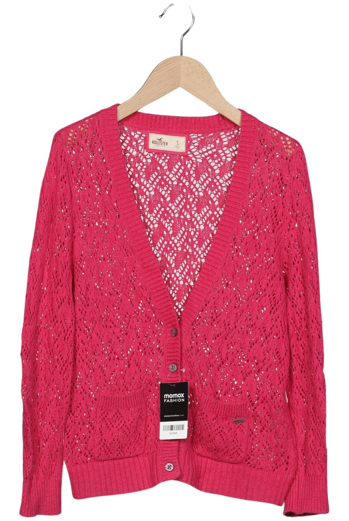 

Hollister Damen Strickjacke, pink, Gr. 36