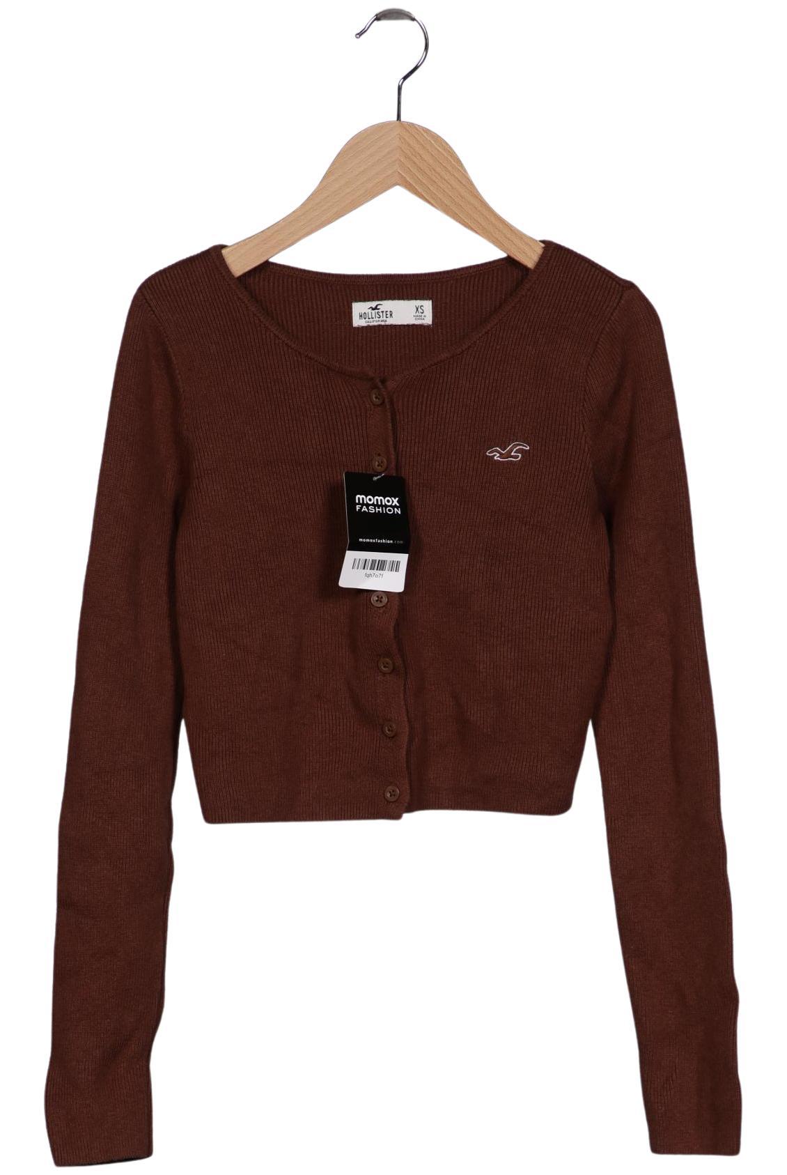 

Hollister Damen Strickjacke, braun, Gr. 34