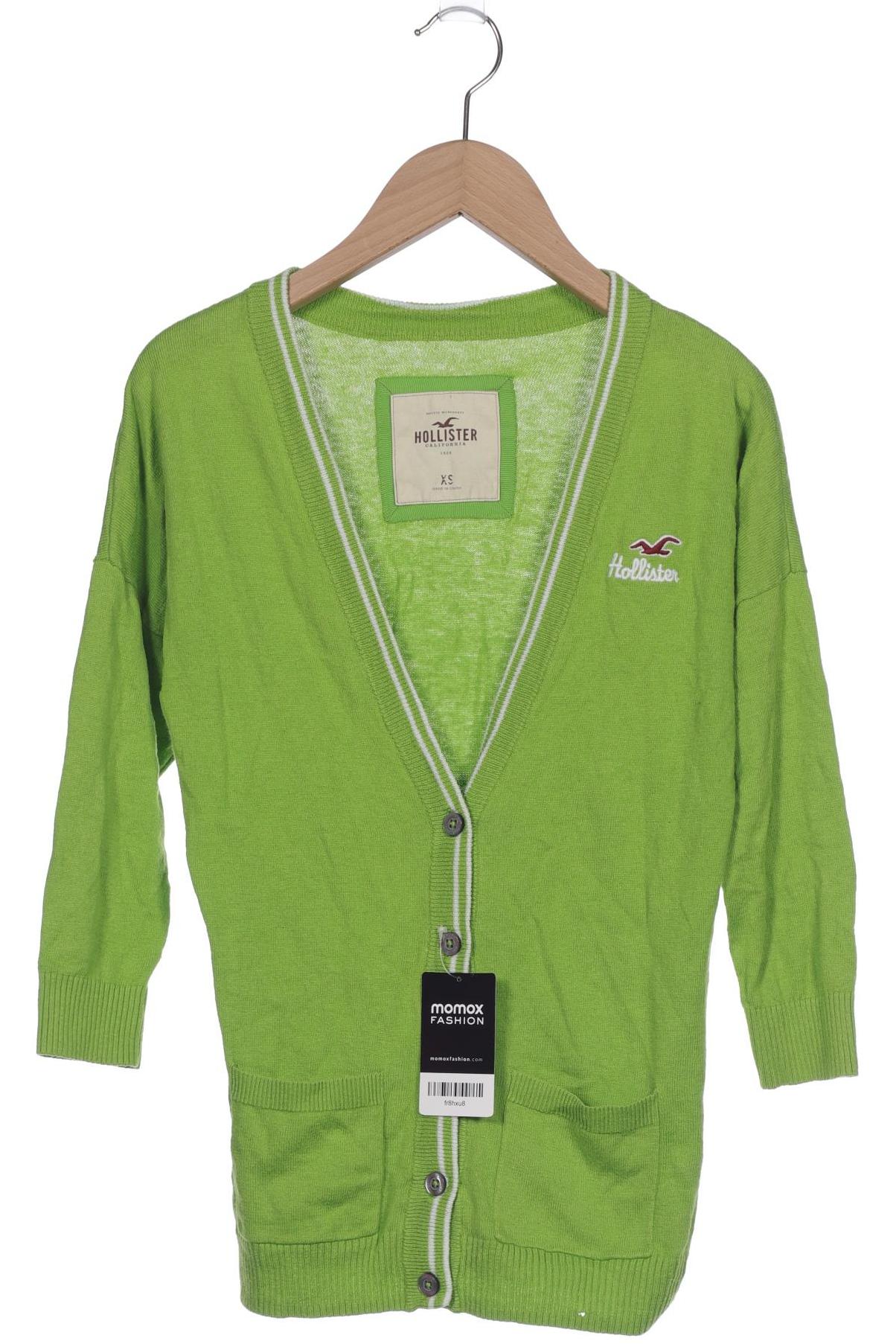 

Hollister Damen Strickjacke, grün