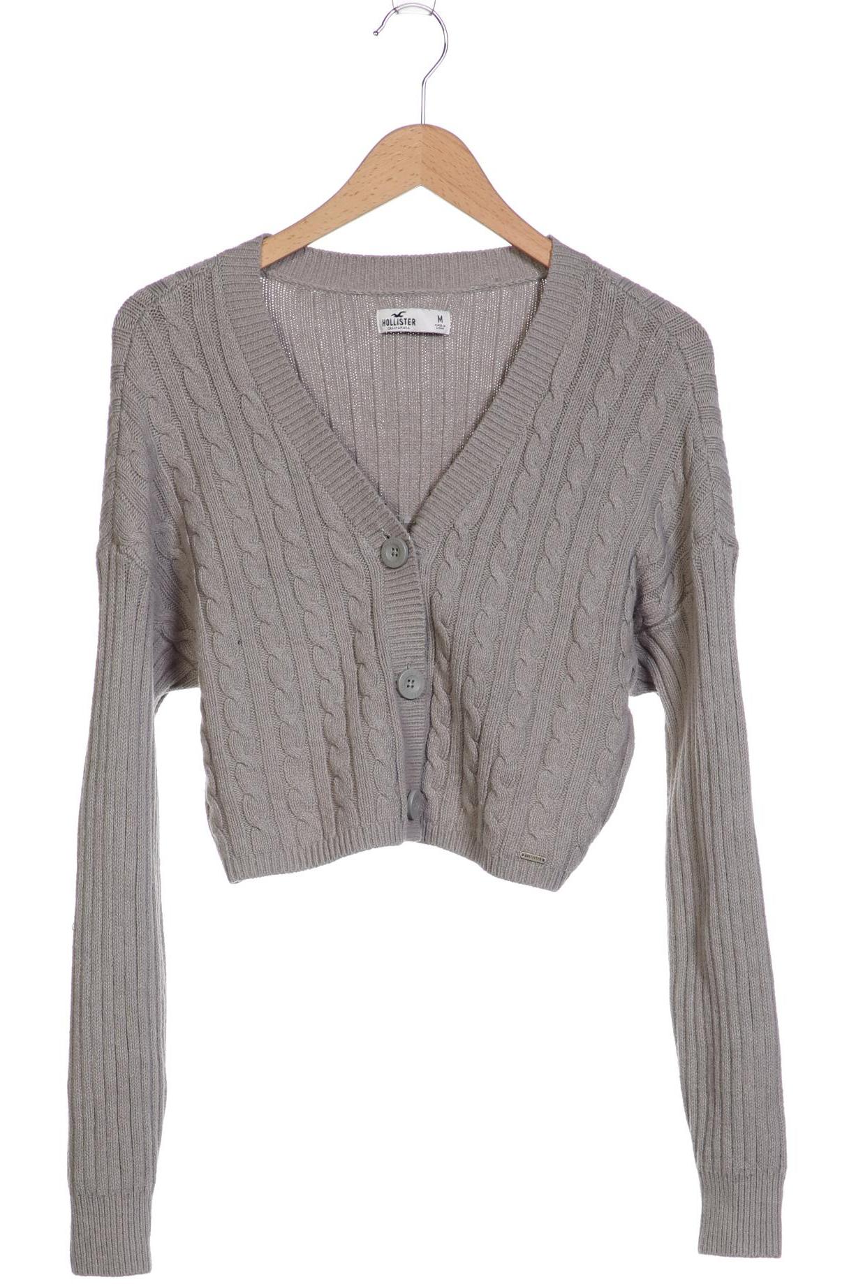 

Hollister Damen Strickjacke, grau, Gr. 38