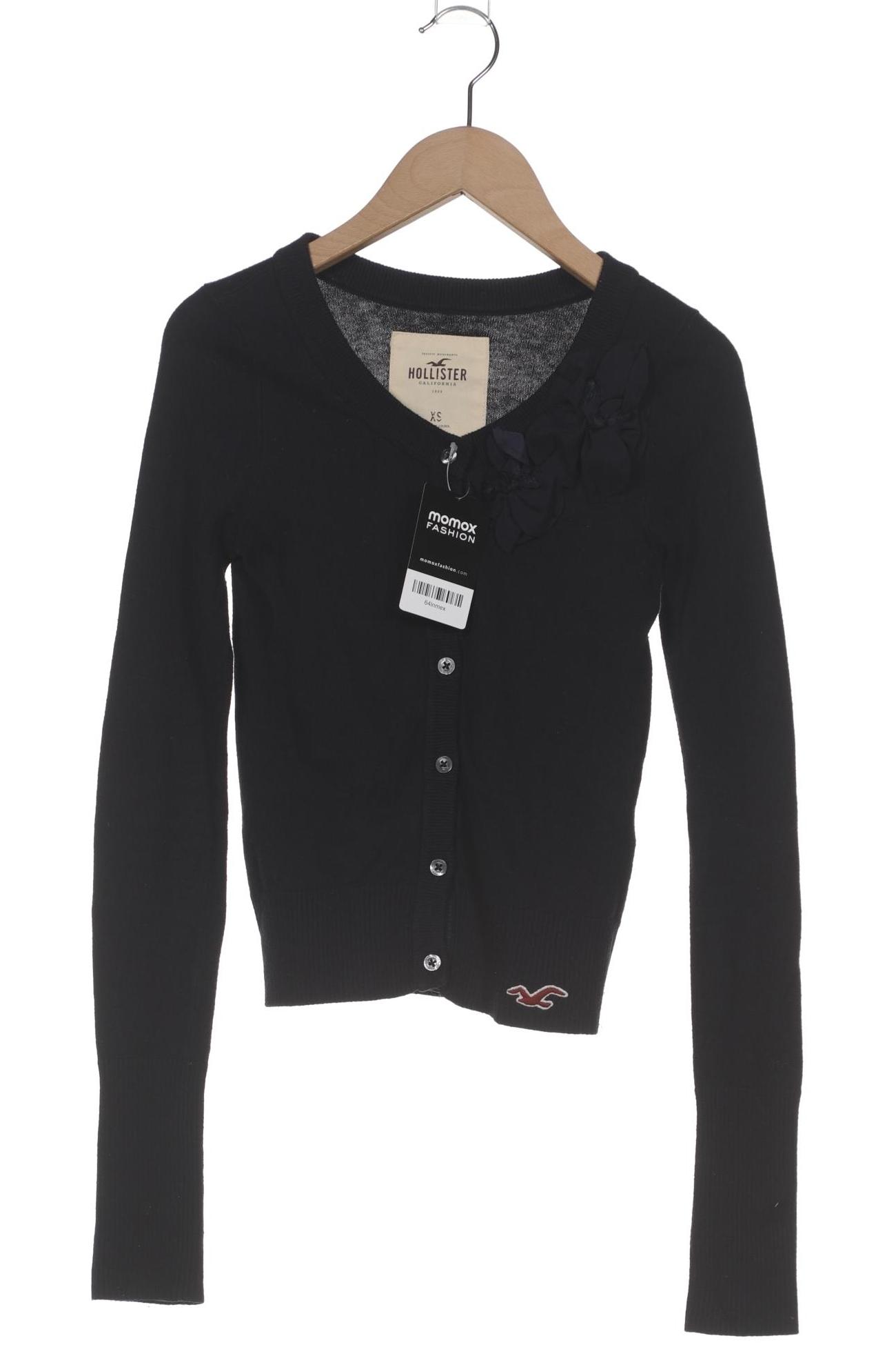 

Hollister Damen Strickjacke, marineblau, Gr. 34