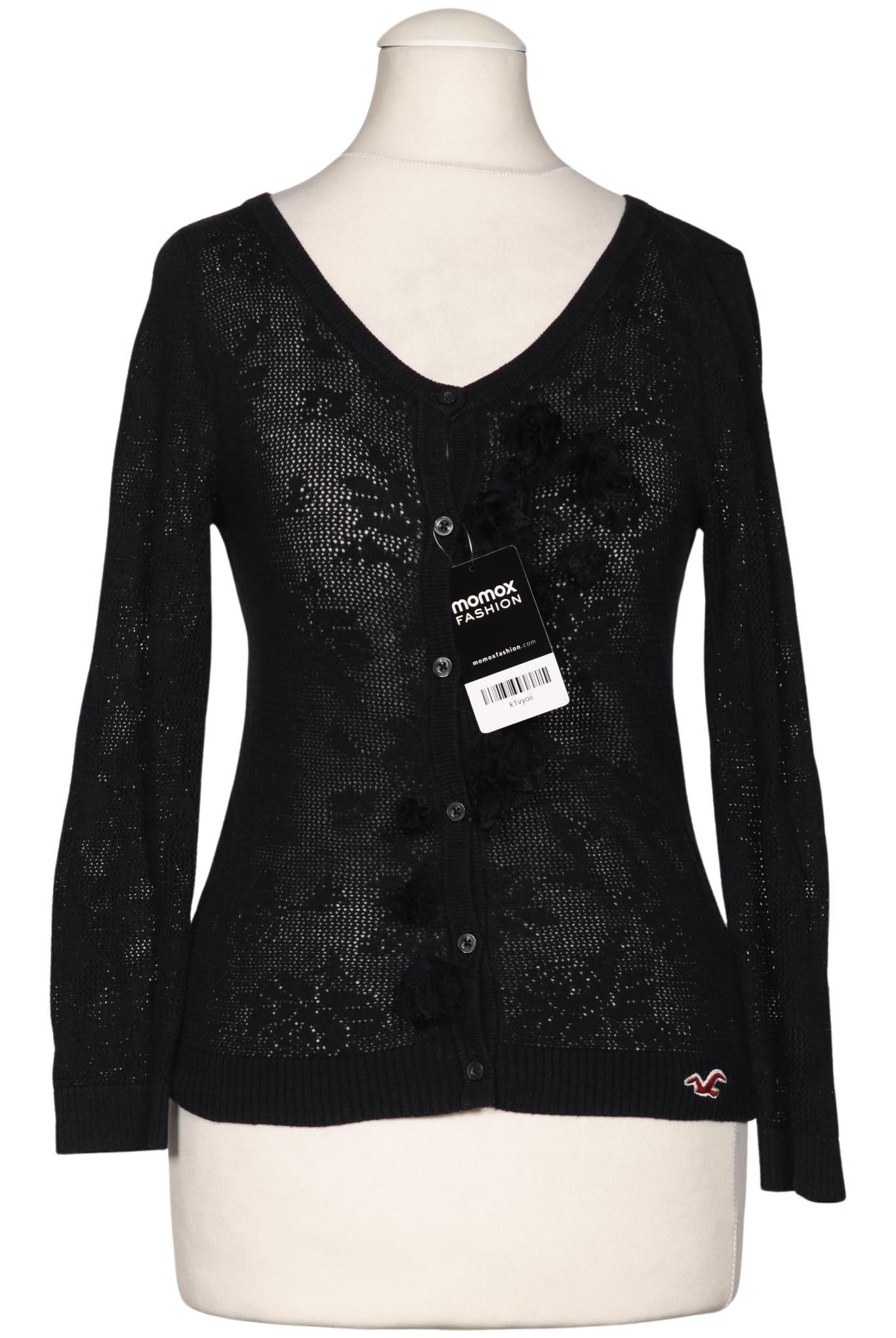 

Hollister Damen Strickjacke, schwarz, Gr. 36